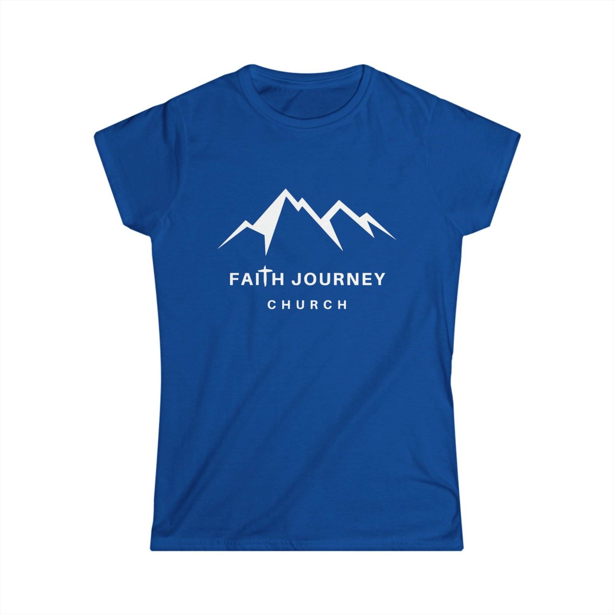 Faith Journey Church Women's Tee, Motivational Shirt, Church Apparel, Faith-Based Clothing - Image 7