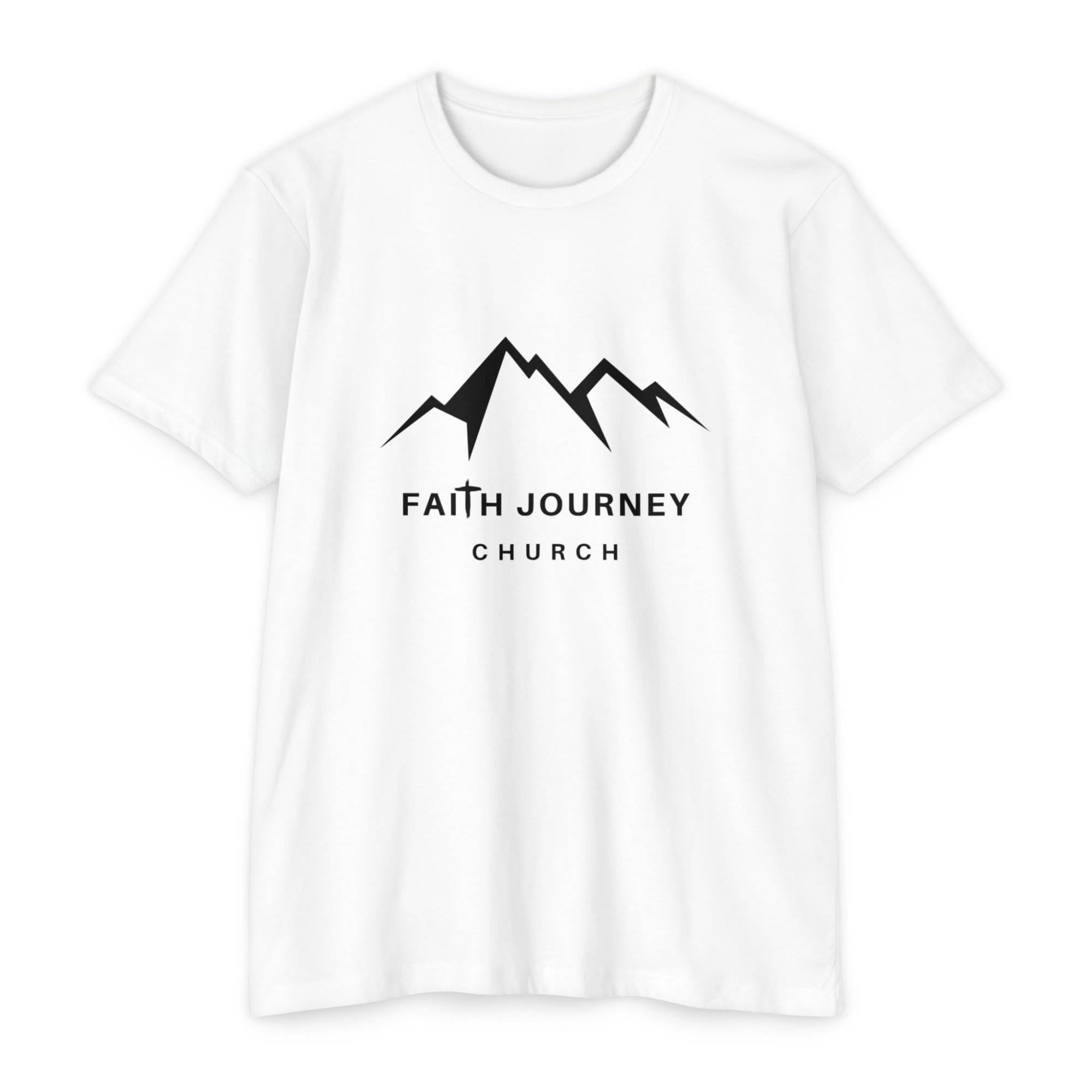 Faith Journey Church Premium T-Shirt, Motivational Tee, Unisex Graphic Shirt, Adventure Shirt 60% Poly - 40% Cotton - Image 6