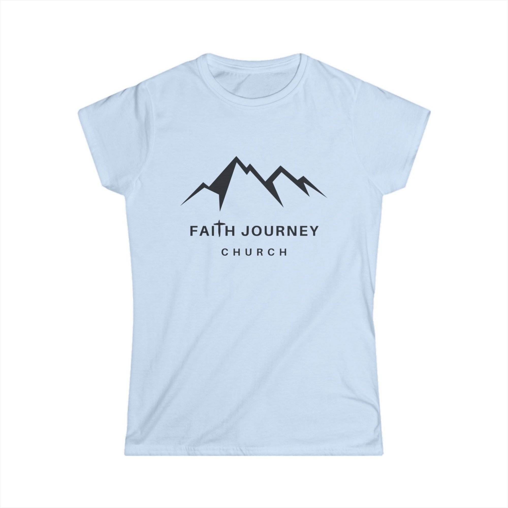 Faith Journey Church Women's Tee, Motivational Shirt, Church Apparel, Faith-Based Clothing - Image 6