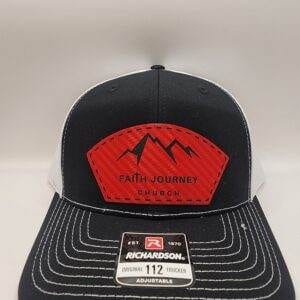 Faith Journey Church Hat – Snap Back – Leatherette Patch