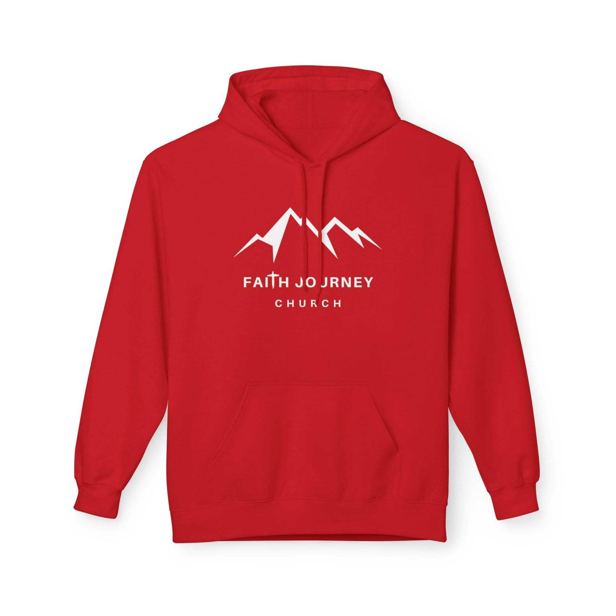 Faith Journey Church Hoodie | Unisex Fleece Sweatshirt for Church Events, Outdoor Adventures, Cozy Gifts - Image 12