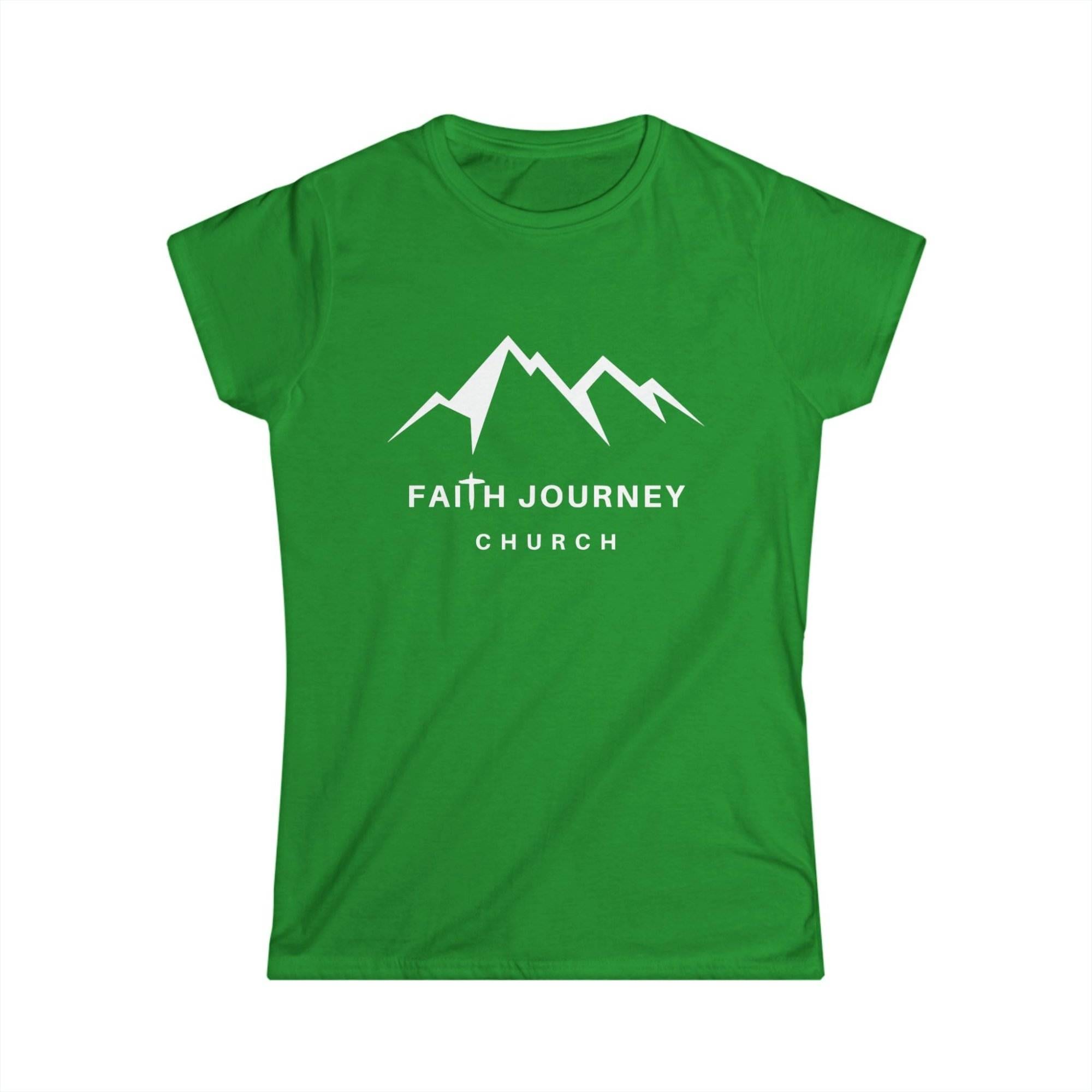 Faith Journey Church Women's Tee, Motivational Shirt, Church Apparel, Faith-Based Clothing - Image 4