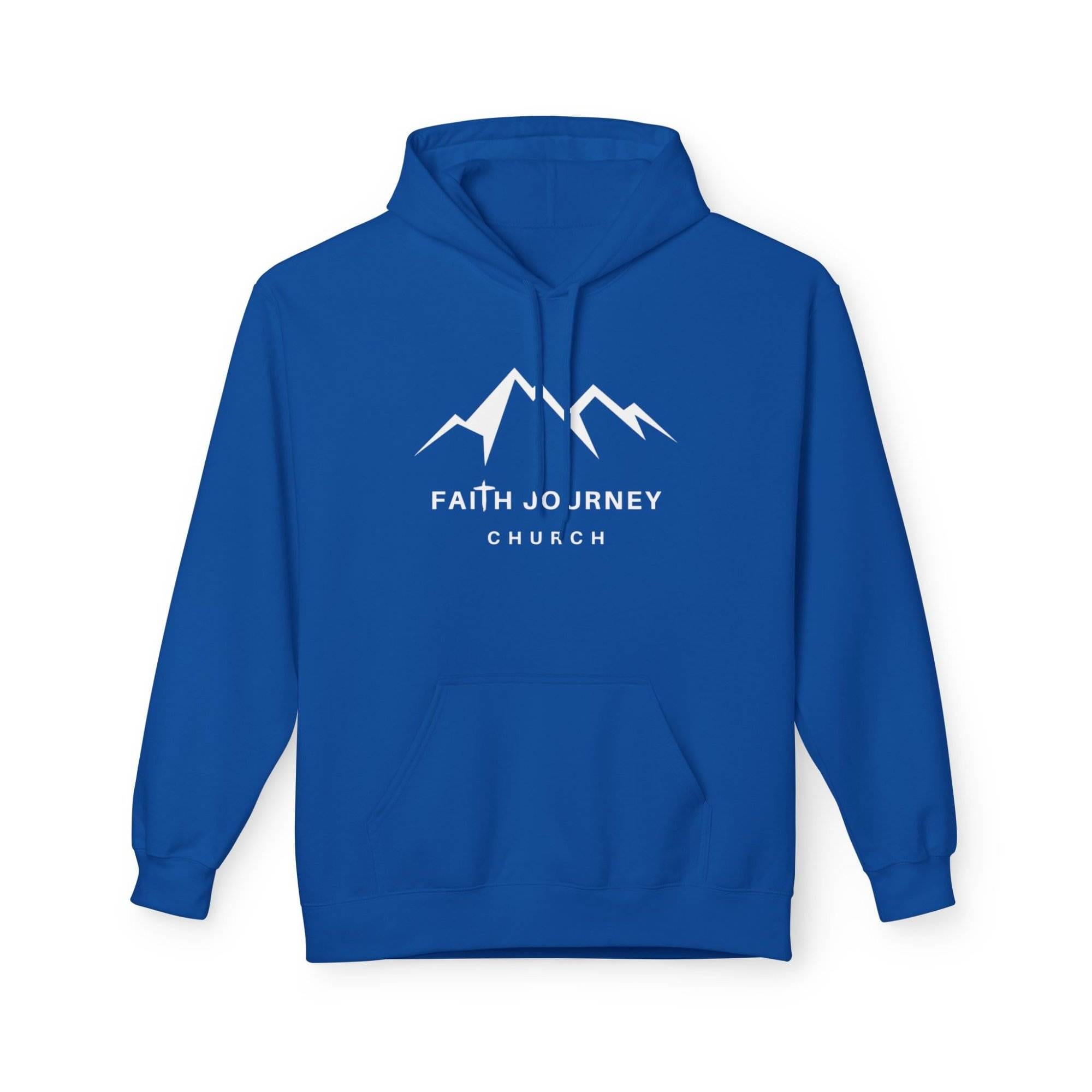 Faith Journey Church Hoodie | Unisex Fleece Sweatshirt for Church Events, Outdoor Adventures, Cozy Gifts - Image 9