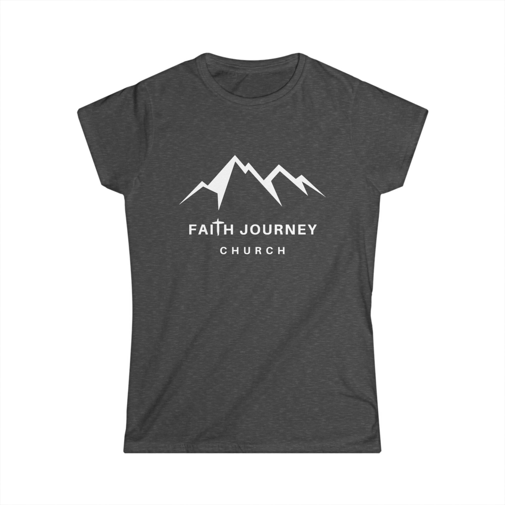 Faith Journey Church Women's Tee, Motivational Shirt, Church Apparel, Faith-Based Clothing - Image 5