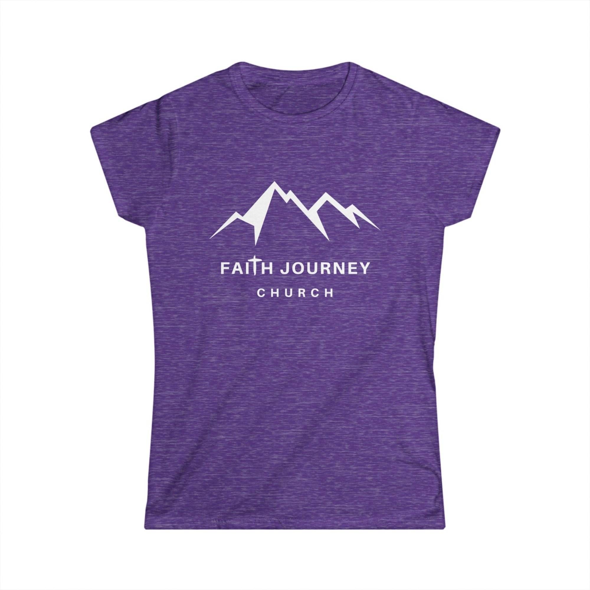 Faith Journey Church Women's Tee, Motivational Shirt, Church Apparel, Faith-Based Clothing - Image 8