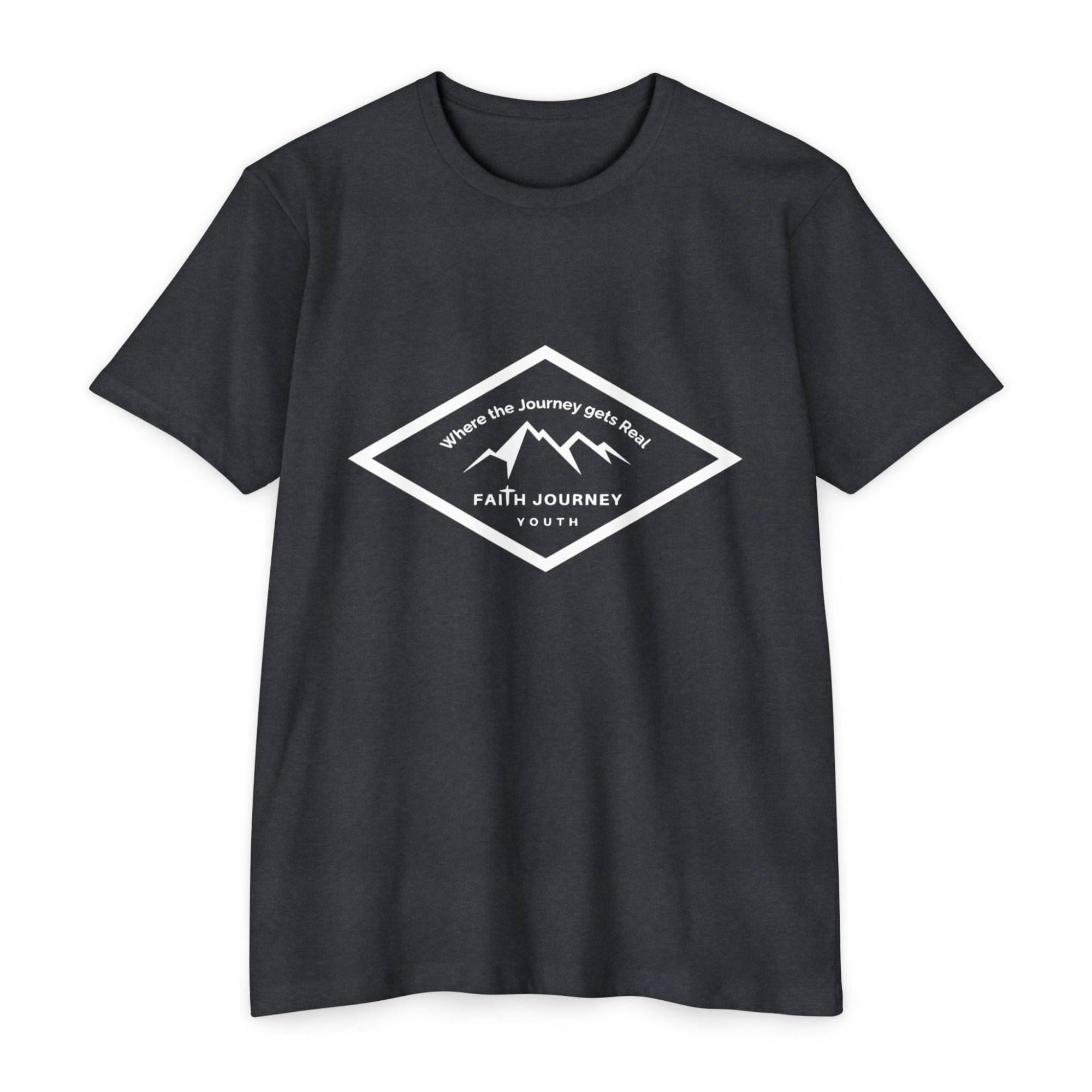 Faith Journey YouthPremium T-Shirt, Motivational Tee, Unisex Graphic Shirt, Adventure Shirt 60% Poly - 40% Cotton - Image 10