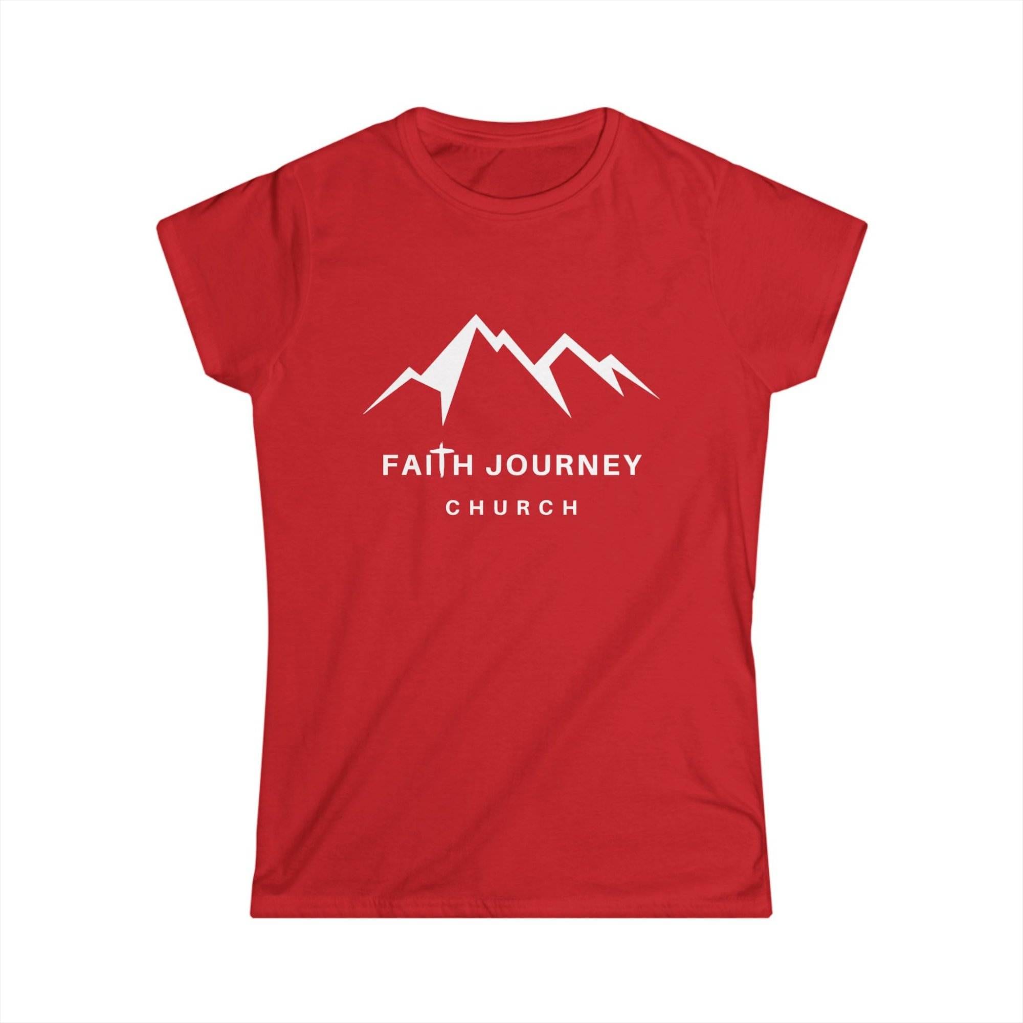 Faith Journey Church Women's Tee, Motivational Shirt, Church Apparel, Faith-Based Clothing - Image 10
