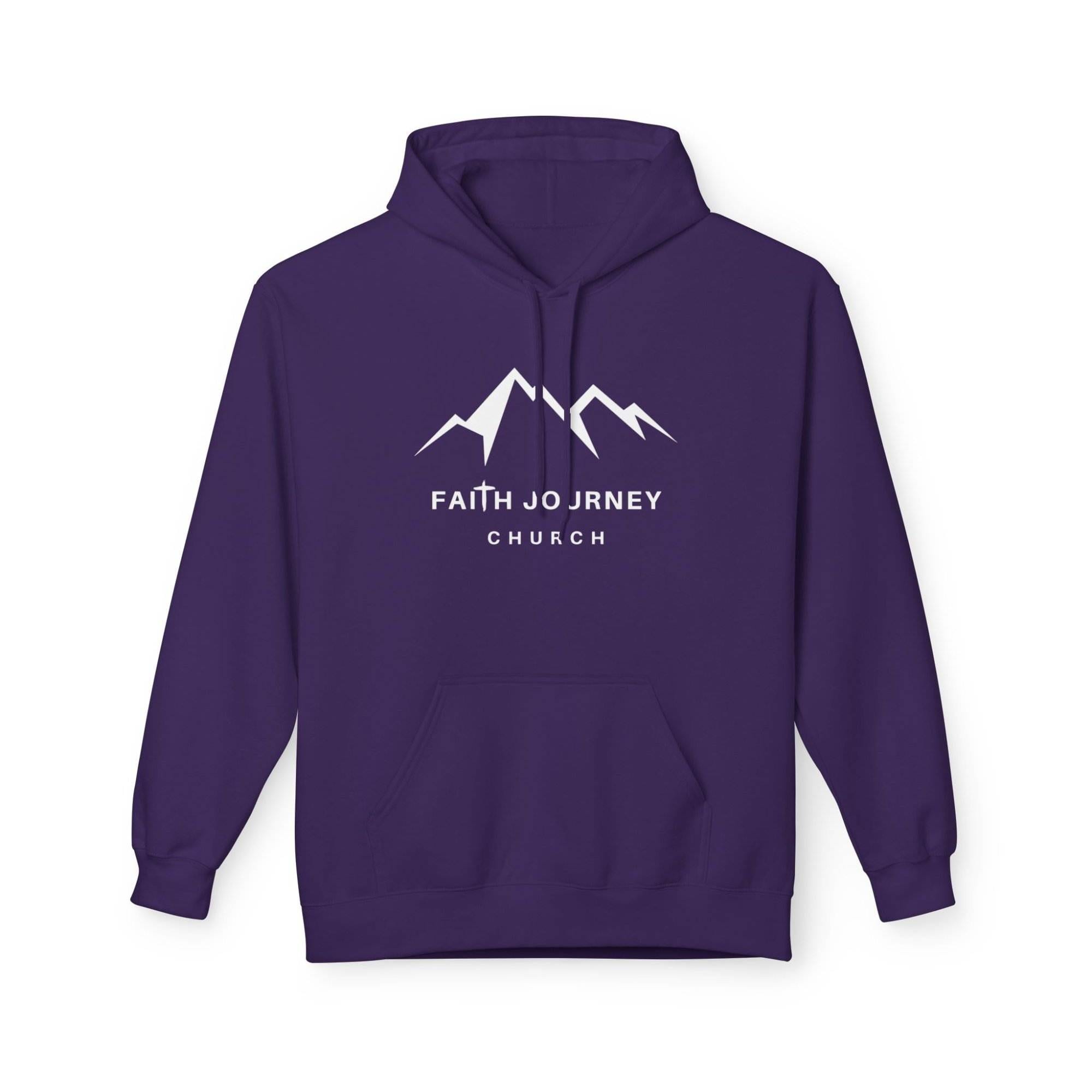 Faith Journey Church Hoodie | Unisex Fleece Sweatshirt for Church Events, Outdoor Adventures, Cozy Gifts - Image 10