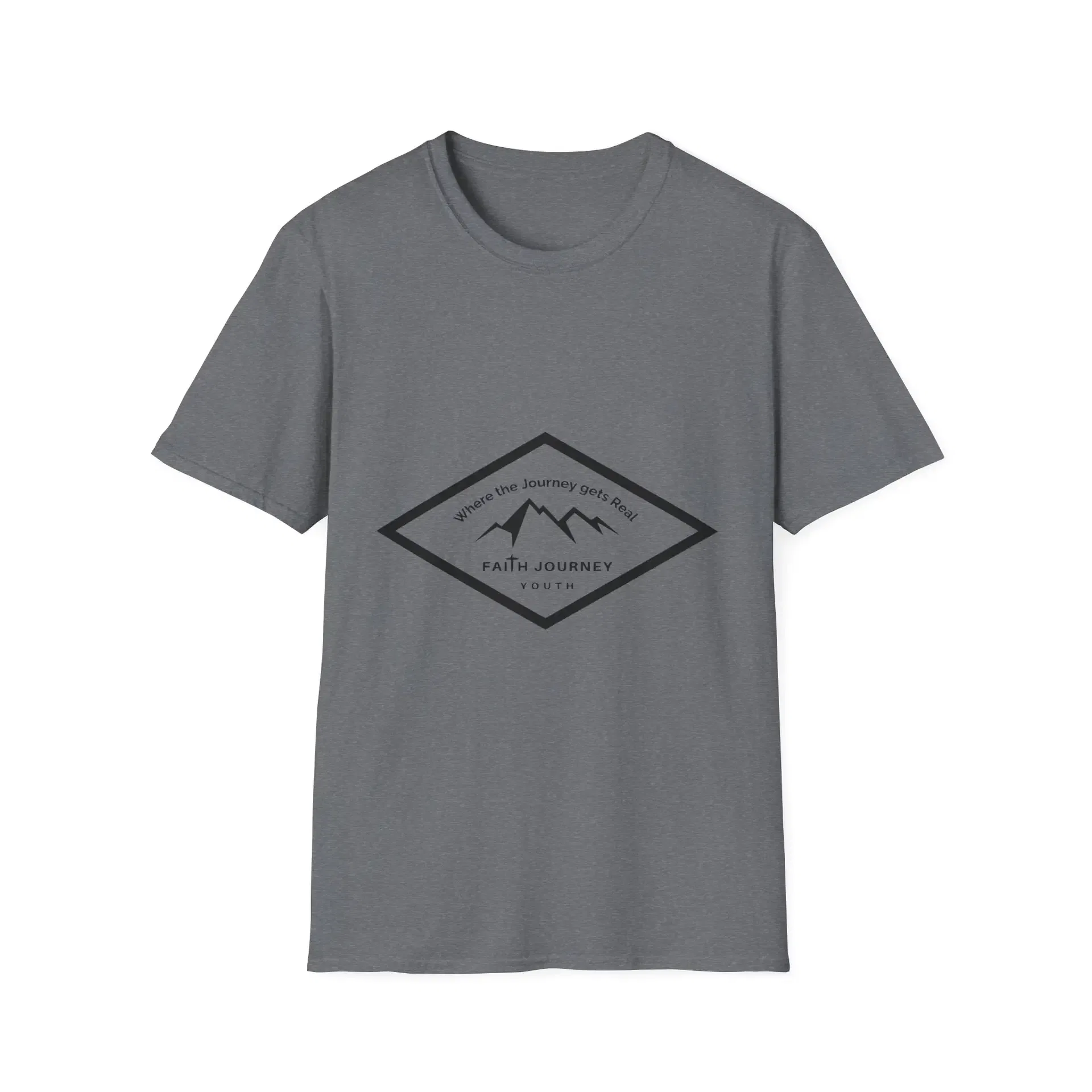 Faith Journey Youth Unisex T-Shirt - Perfect for Church Events, Gifts, Casual Wear - Image 6
