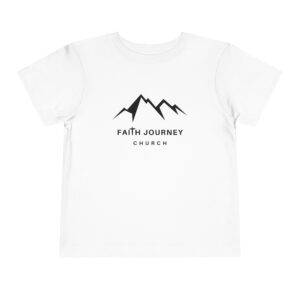 Faith Journey Toddler Tee, Kids Church Shirt, Religious Outfit, Adventure T-Shirt, Faith-Based Gift Idea