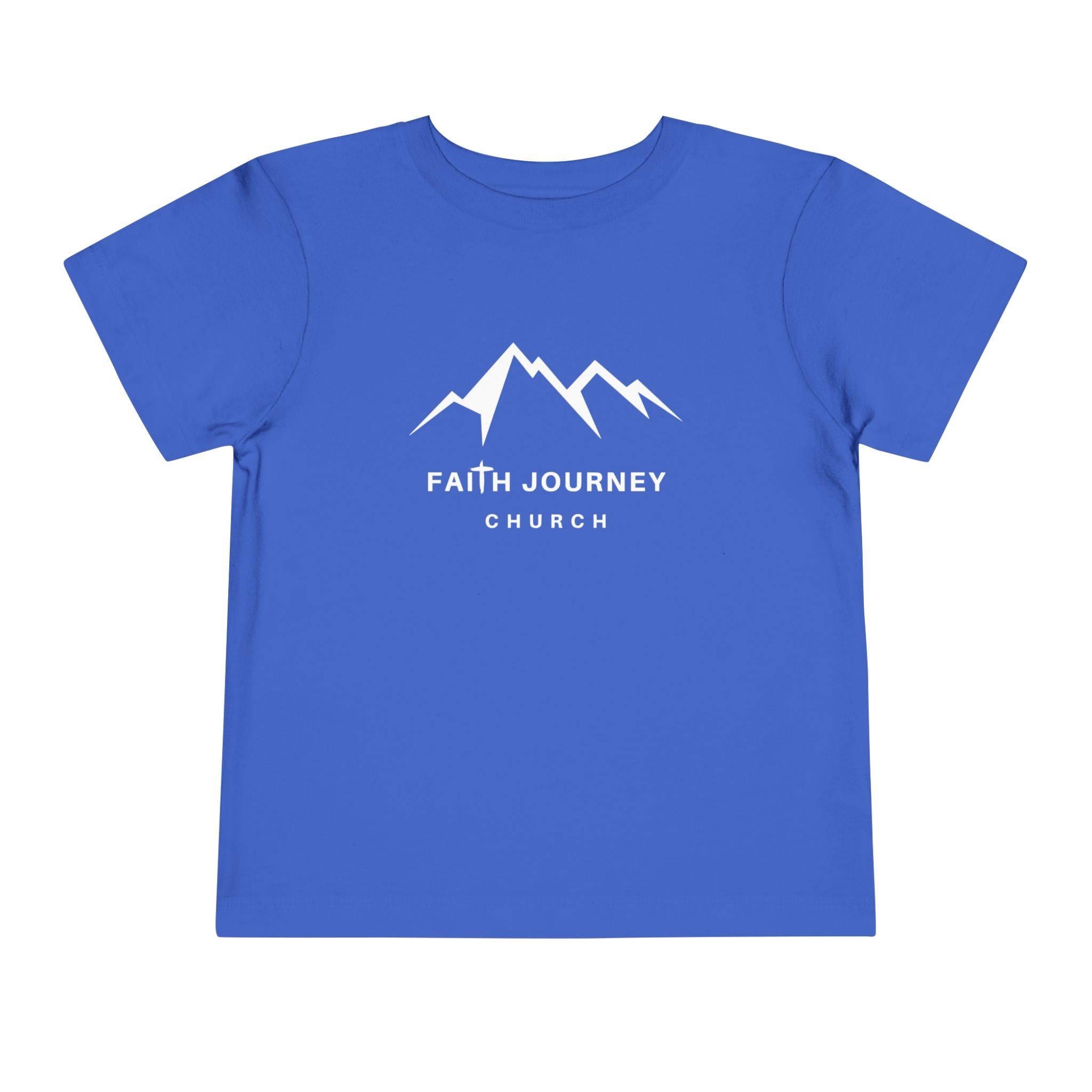 Faith Journey Toddler Tee, Kids Church Shirt, Religious Outfit, Adventure T-Shirt, Faith-Based Gift Idea - Image 16