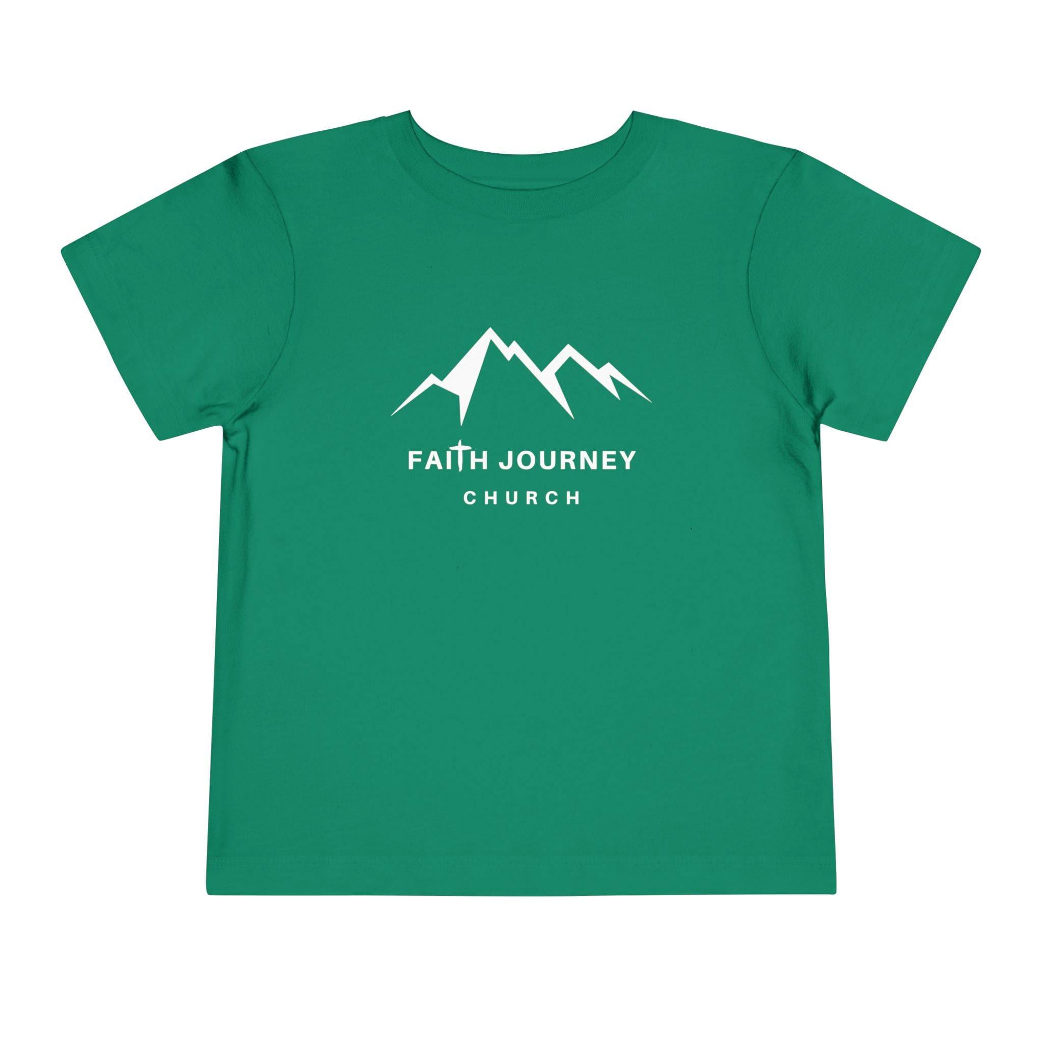 Faith Journey Toddler Tee, Kids Church Shirt, Religious Outfit, Adventure T-Shirt, Faith-Based Gift Idea - Image 7