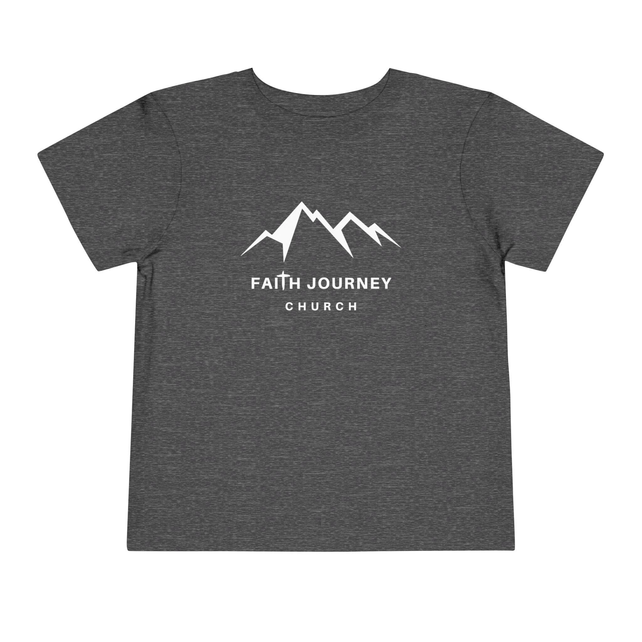 Faith Journey Toddler Tee, Kids Church Shirt, Religious Outfit, Adventure T-Shirt, Faith-Based Gift Idea - Image 22