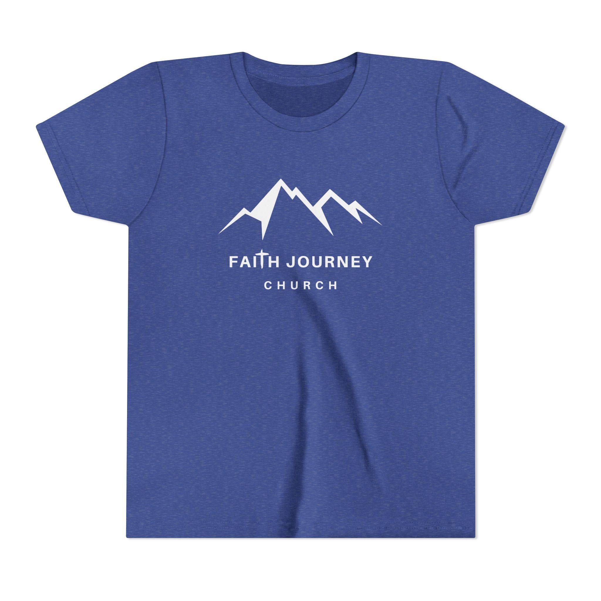 Faith Journey Kids Short Sleeve Tee - Motivational Shirt for Kids, Great for Church Events, Inspirational Gift, Casual Wear, Outdoor [...] - Image 23