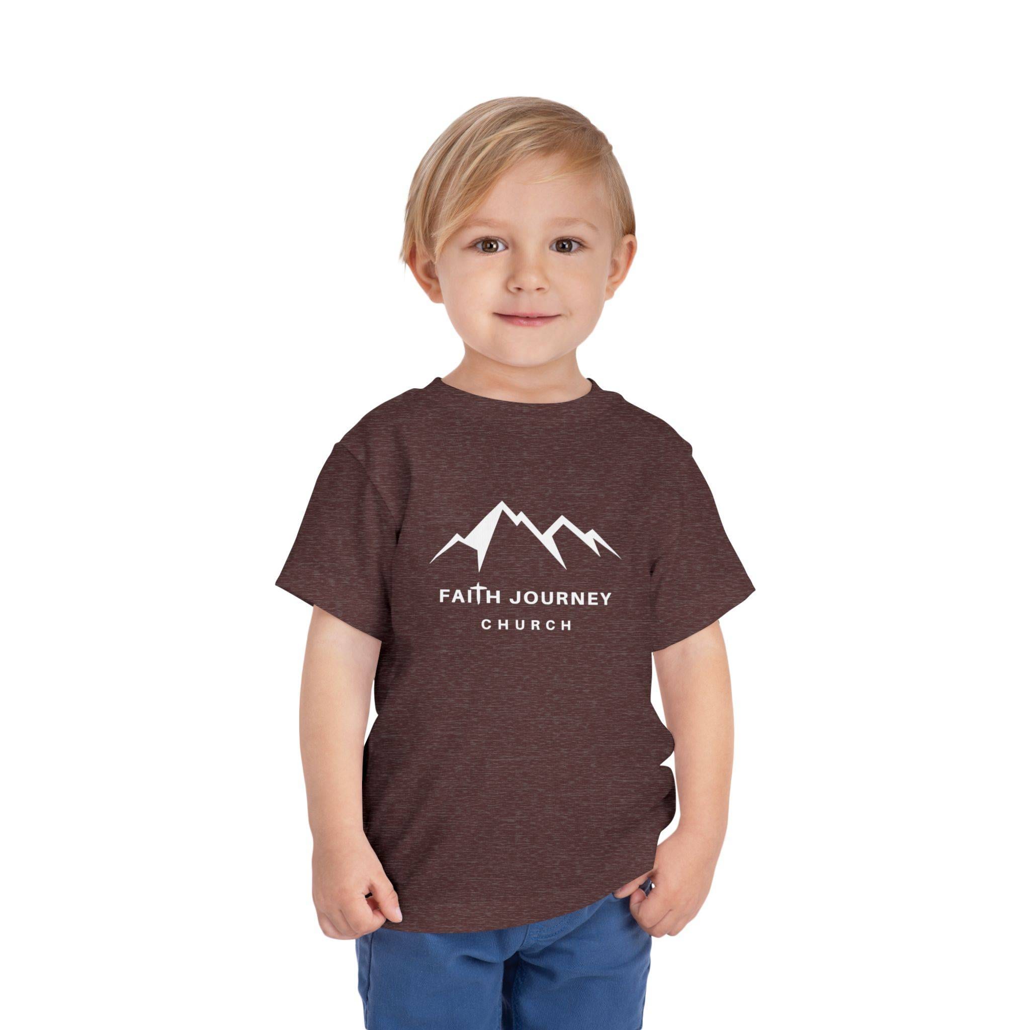 Faith Journey Toddler Tee, Kids Church Shirt, Religious Outfit, Adventure T-Shirt, Faith-Based Gift Idea - Image 32