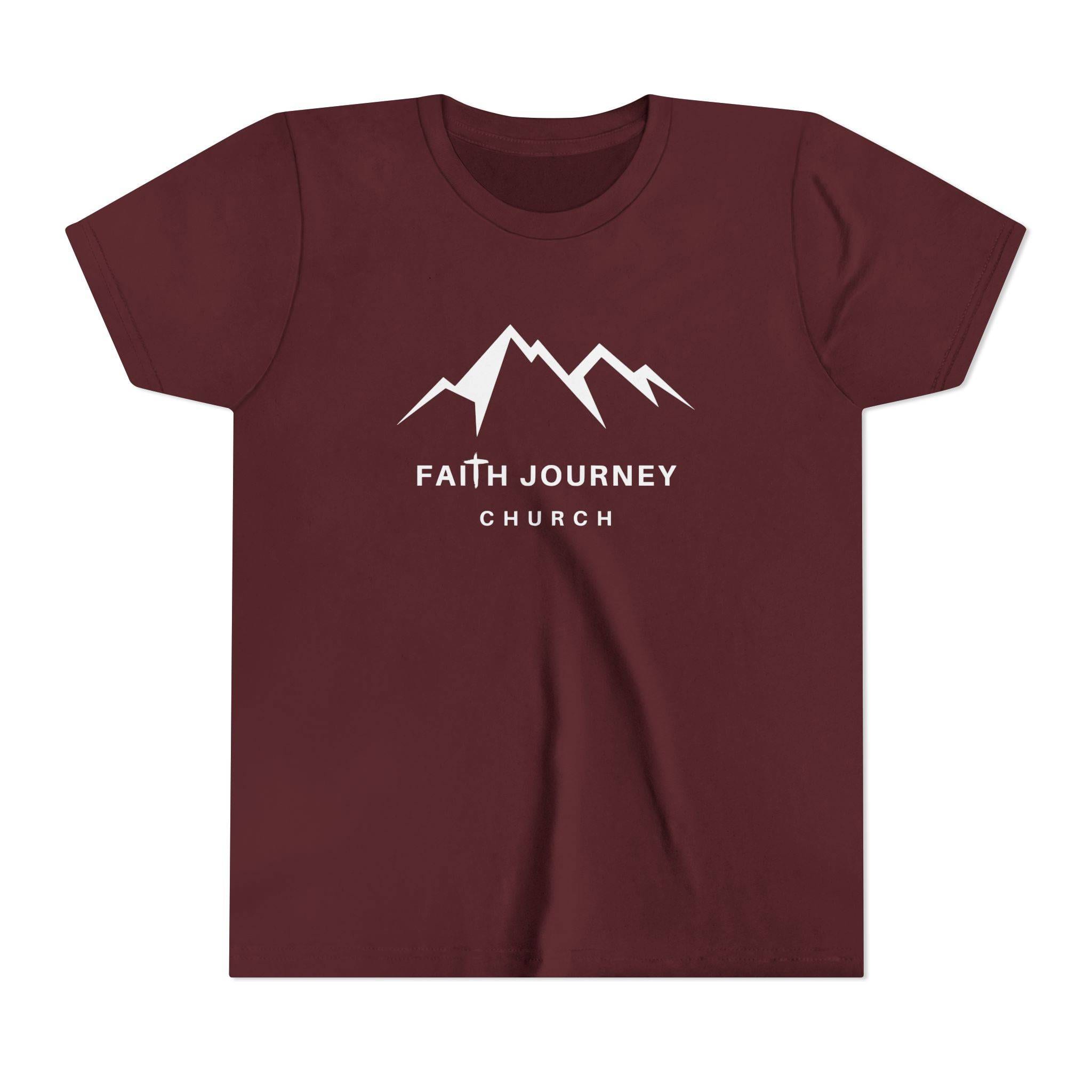 Faith Journey Kids Short Sleeve Tee - Motivational Shirt for Kids, Great for Church Events, Inspirational Gift, Casual Wear, Outdoor [...] - Image 35