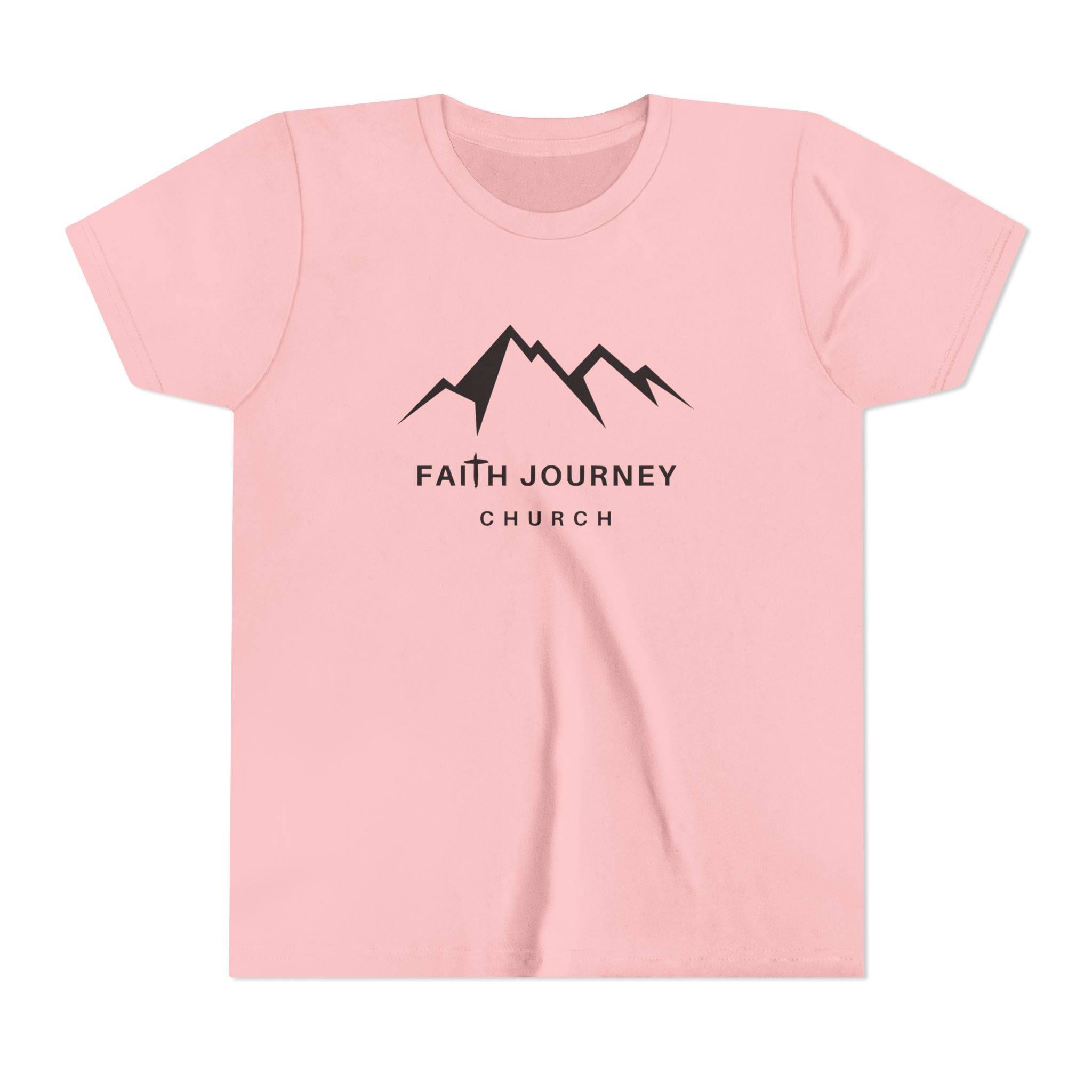 Faith Journey Kids Short Sleeve Tee - Motivational Shirt for Kids, Great for Church Events, Inspirational Gift, Casual Wear, Outdoor [...] - Image 38