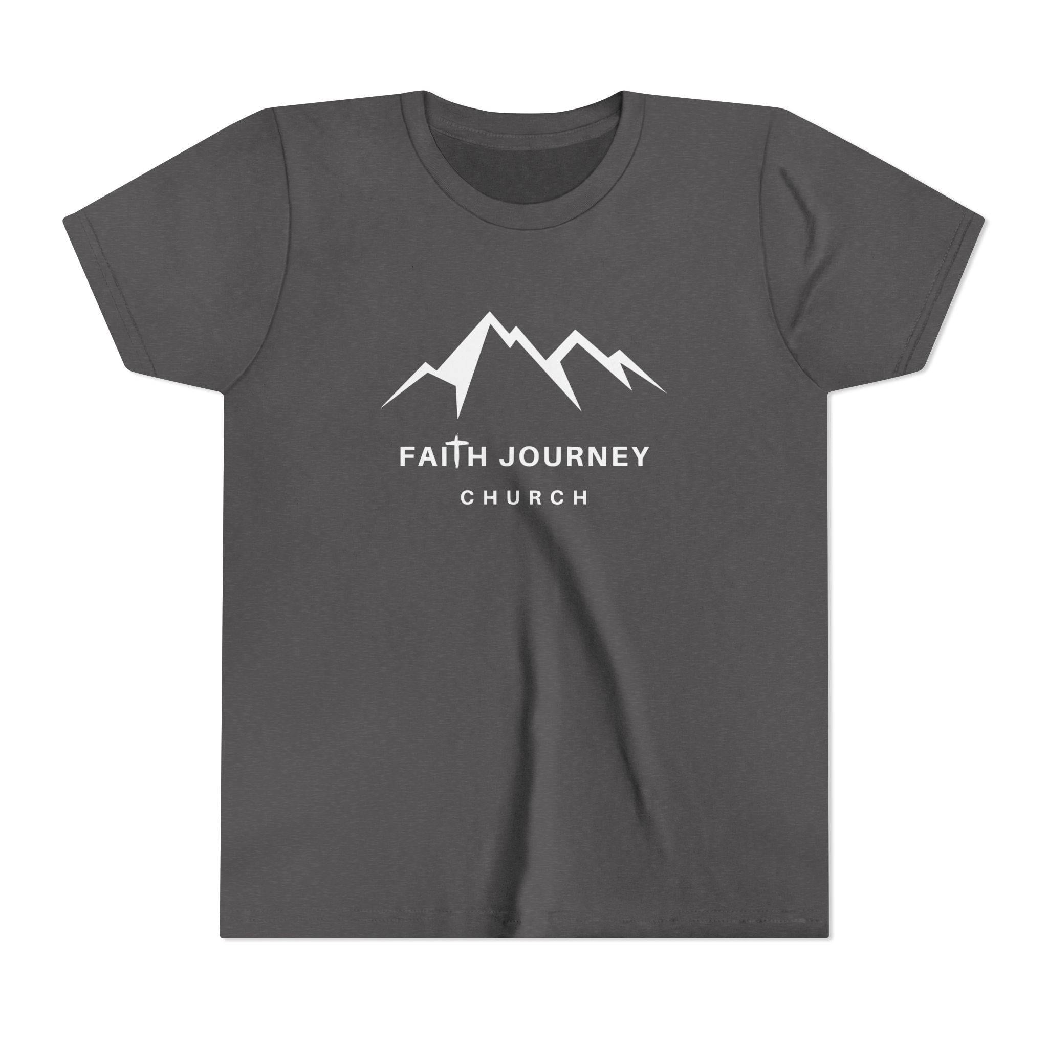 Faith Journey Kids Short Sleeve Tee - Motivational Shirt for Kids, Great for Church Events, Inspirational Gift, Casual Wear, Outdoor [...] - Image 32