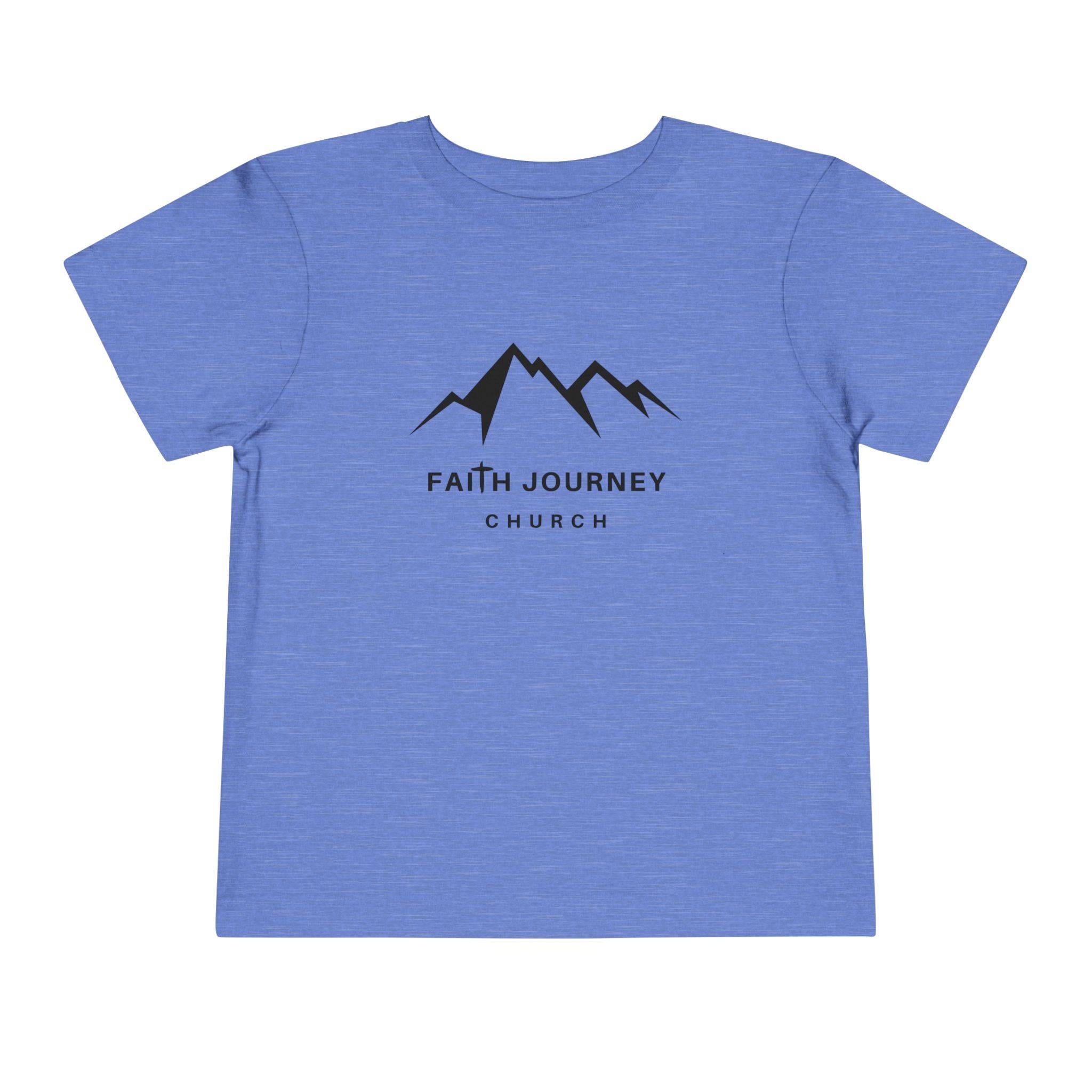 Faith Journey Toddler Tee, Kids Church Shirt, Religious Outfit, Adventure T-Shirt, Faith-Based Gift Idea - Image 13