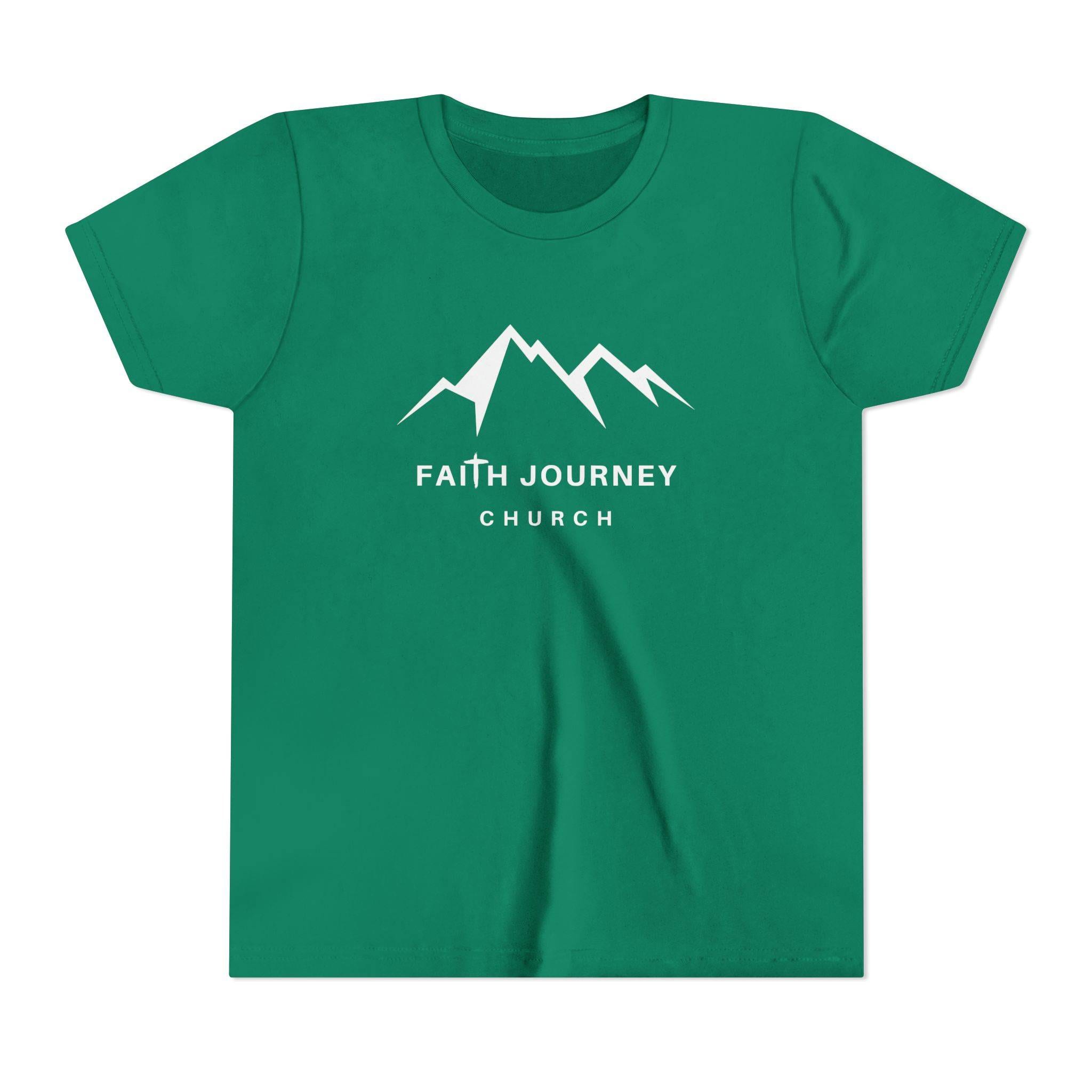 Faith Journey Kids Short Sleeve Tee - Motivational Shirt for Kids, Great for Church Events, Inspirational Gift, Casual Wear, Outdoor [...] - Image 11