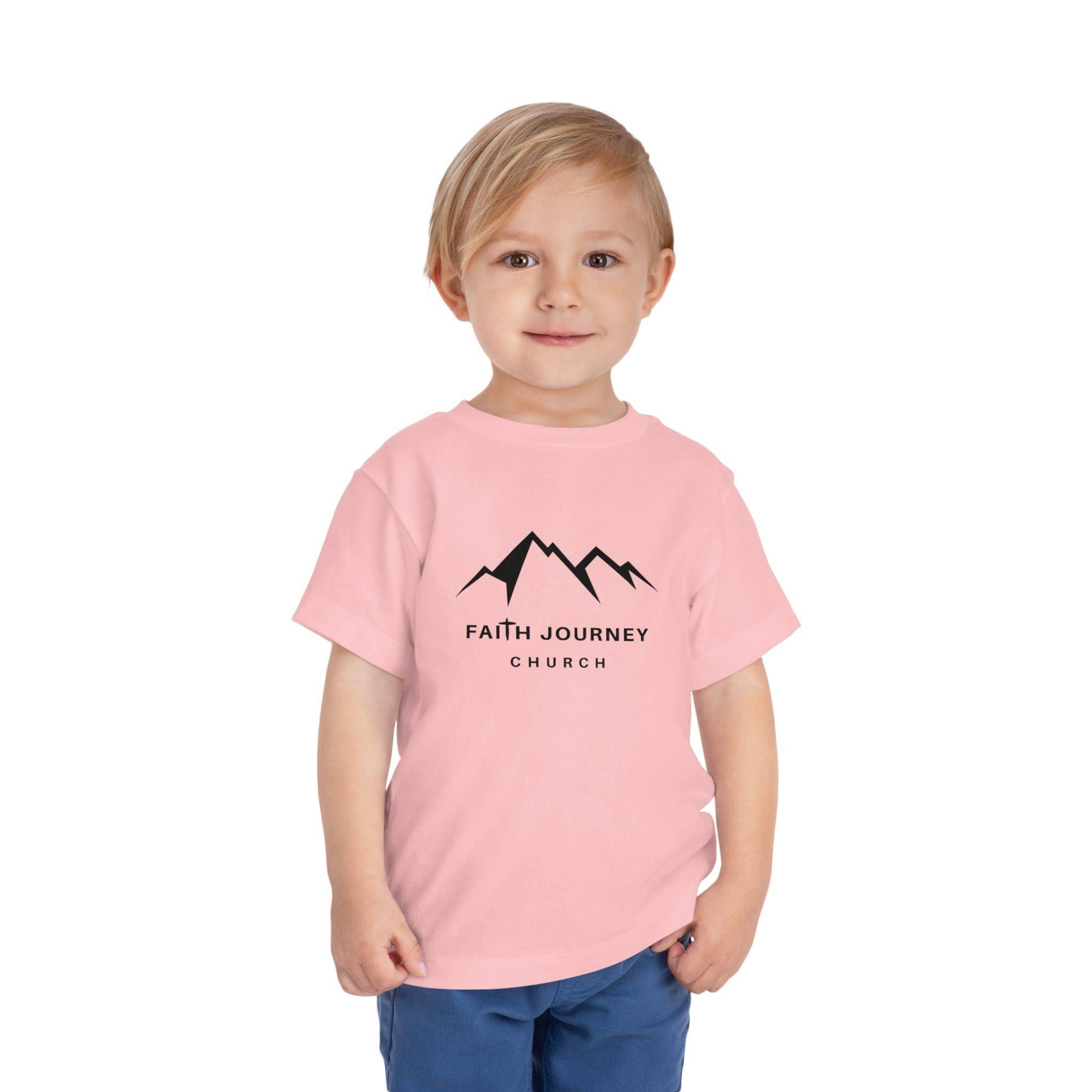 Faith Journey Toddler Tee, Kids Church Shirt, Religious Outfit, Adventure T-Shirt, Faith-Based Gift Idea - Image 26