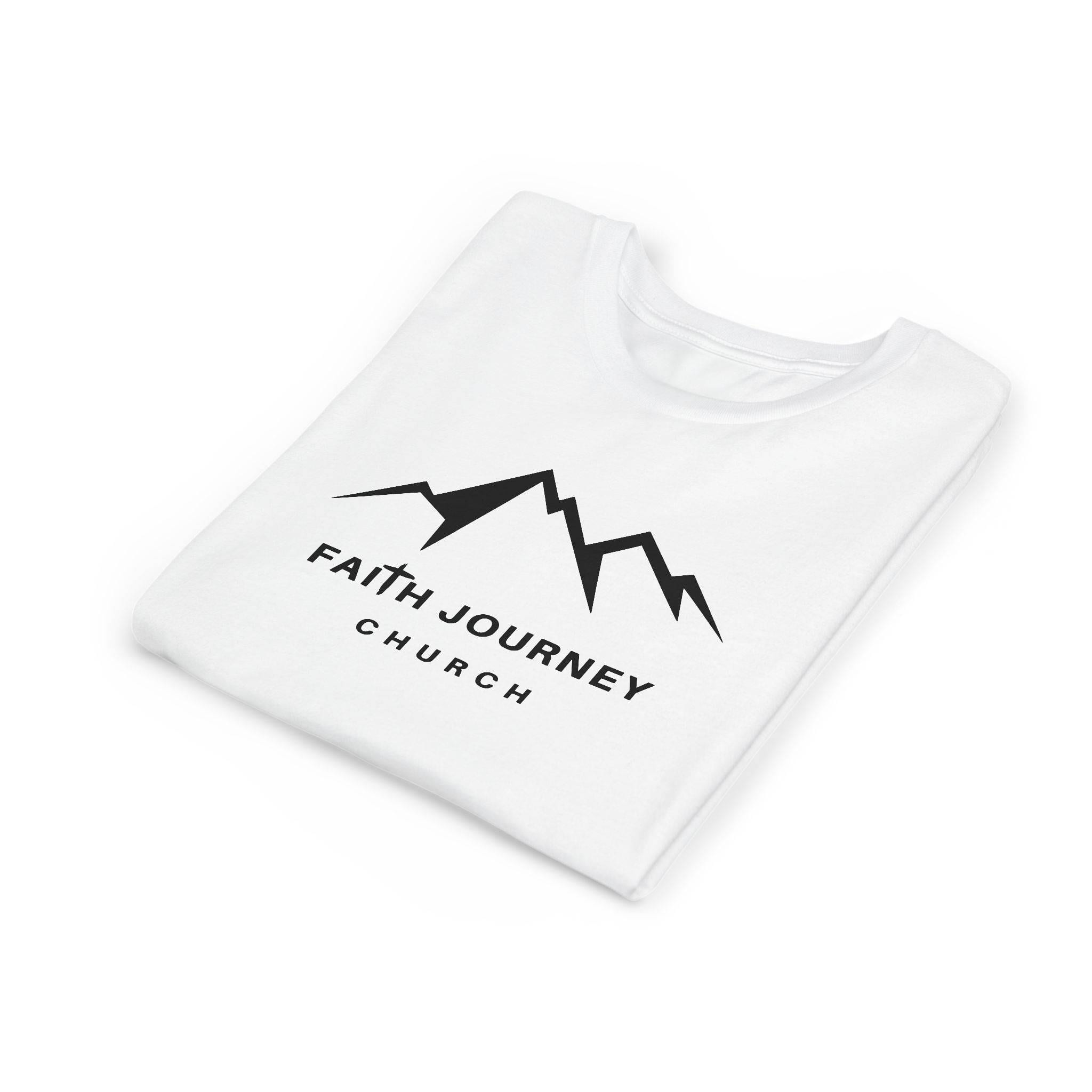 Faith Journey Kids Short Sleeve Tee - Motivational Shirt for Kids, Great for Church Events, Inspirational Gift, Casual Wear, Outdoor [...] - Image 3