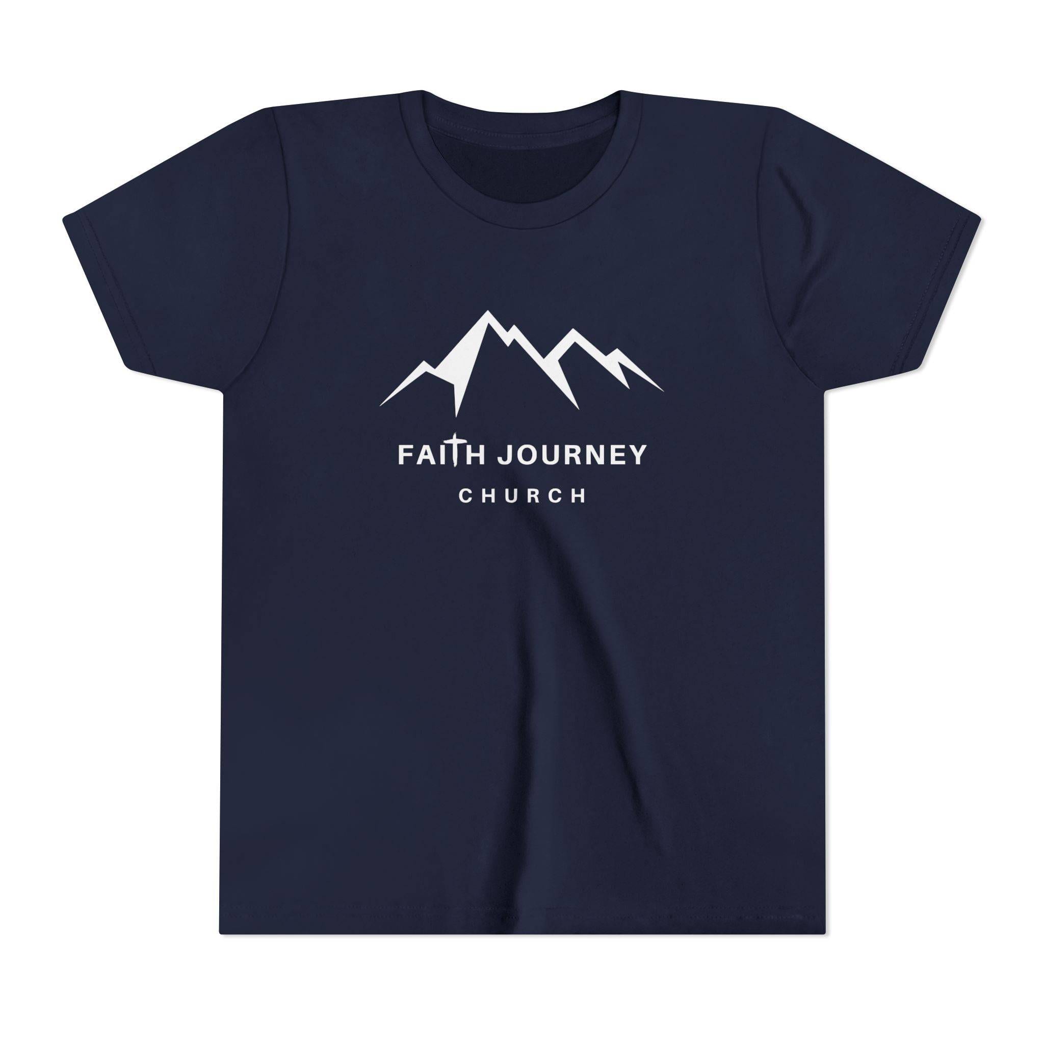 Faith Journey Kids Short Sleeve Tee - Motivational Shirt for Kids, Great for Church Events, Inspirational Gift, Casual Wear, Outdoor [...] - Image 26