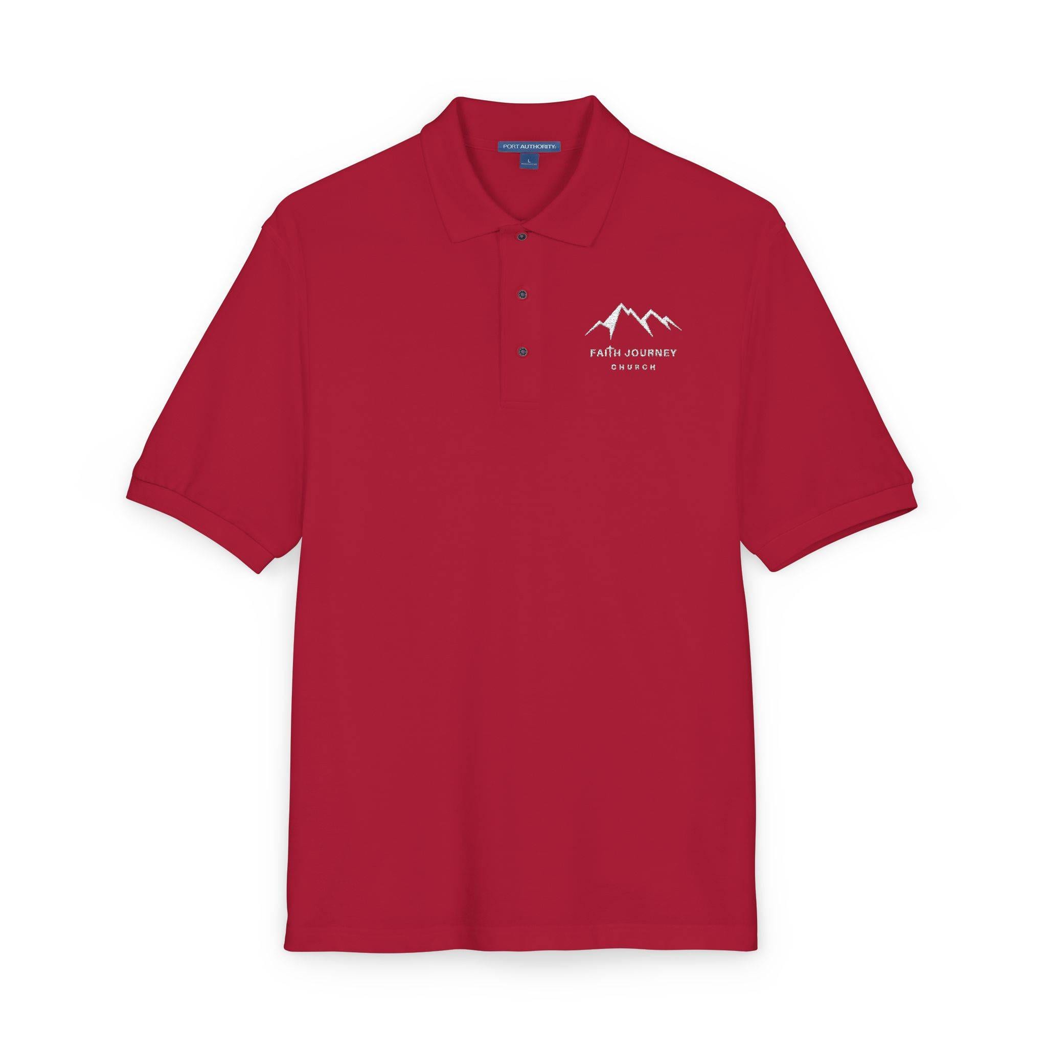 Embroidered Polo Shirt for Faith Journey Church - Image 11