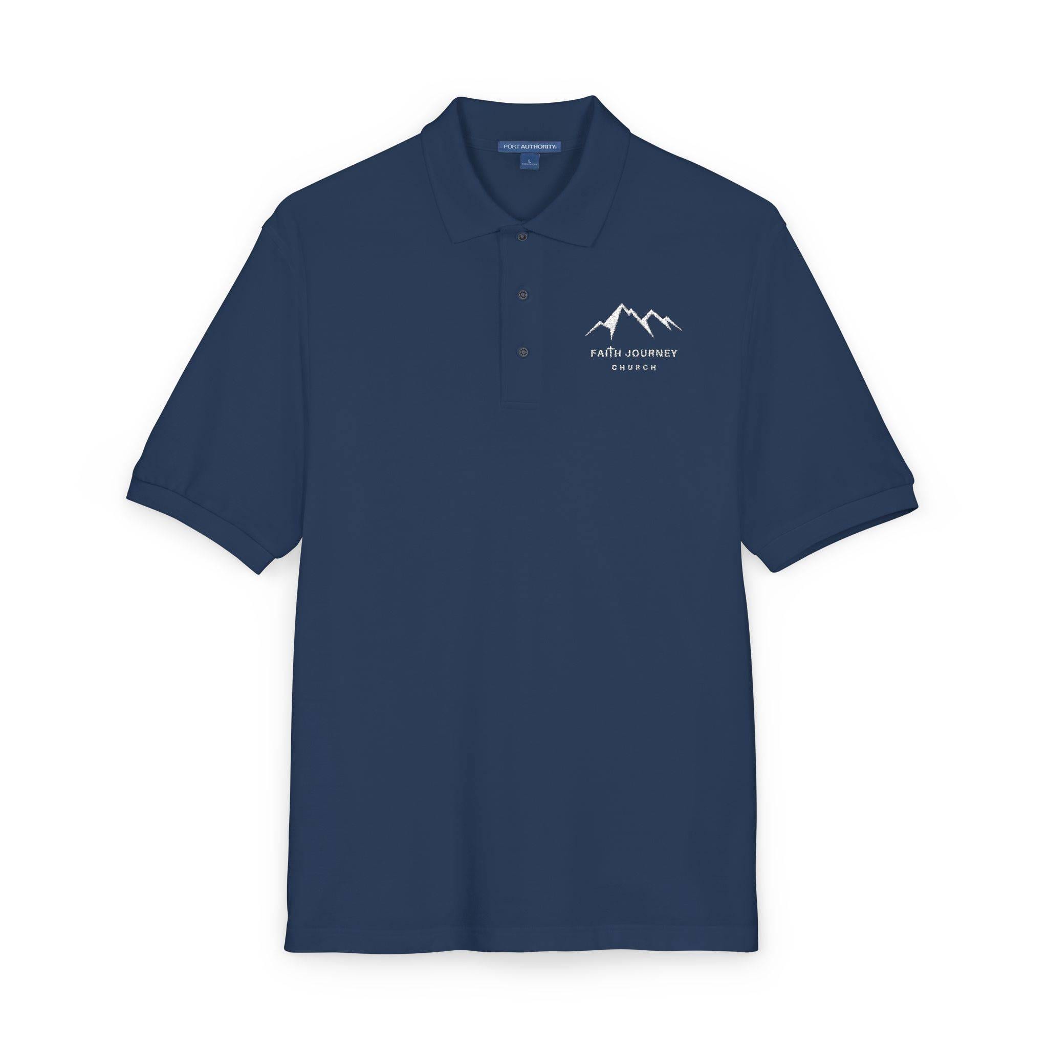 Embroidered Polo Shirt for Faith Journey Church - Image 9
