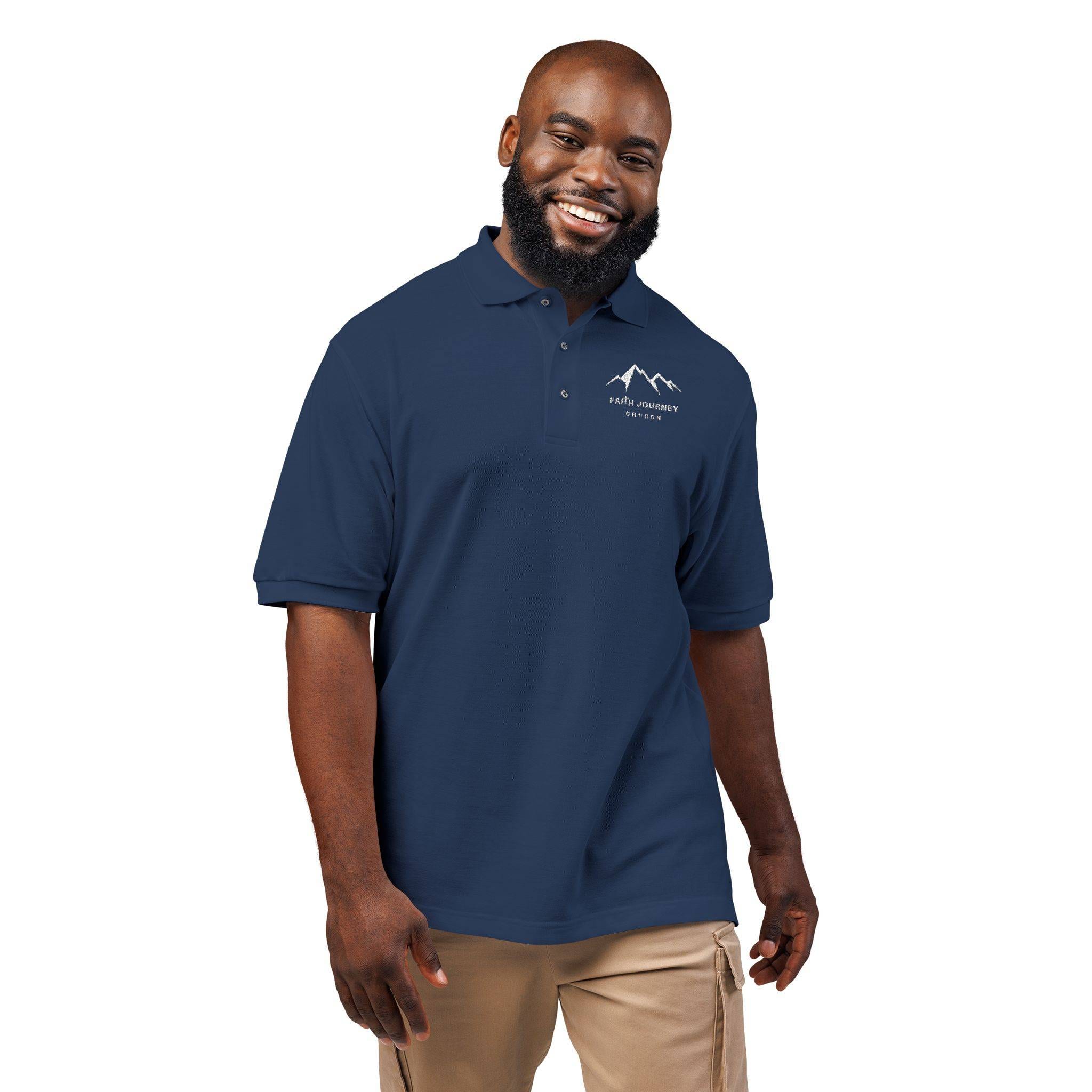 Embroidered Polo Shirt for Faith Journey Church - Image 10
