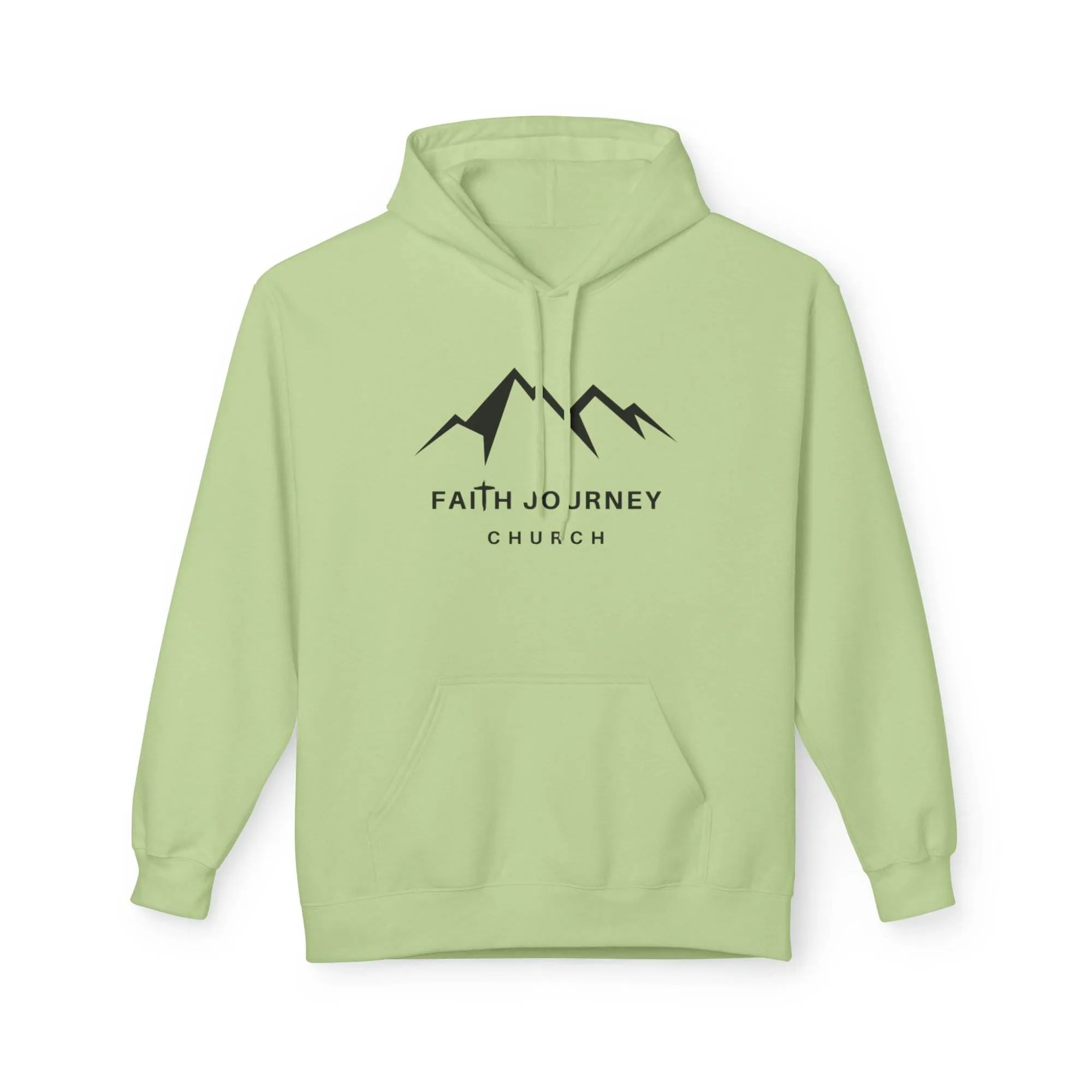 Faith Journey Church Hoodie | Unisex Fleece Sweatshirt for Church Events, Outdoor Adventures, Cozy Gifts - Image 5