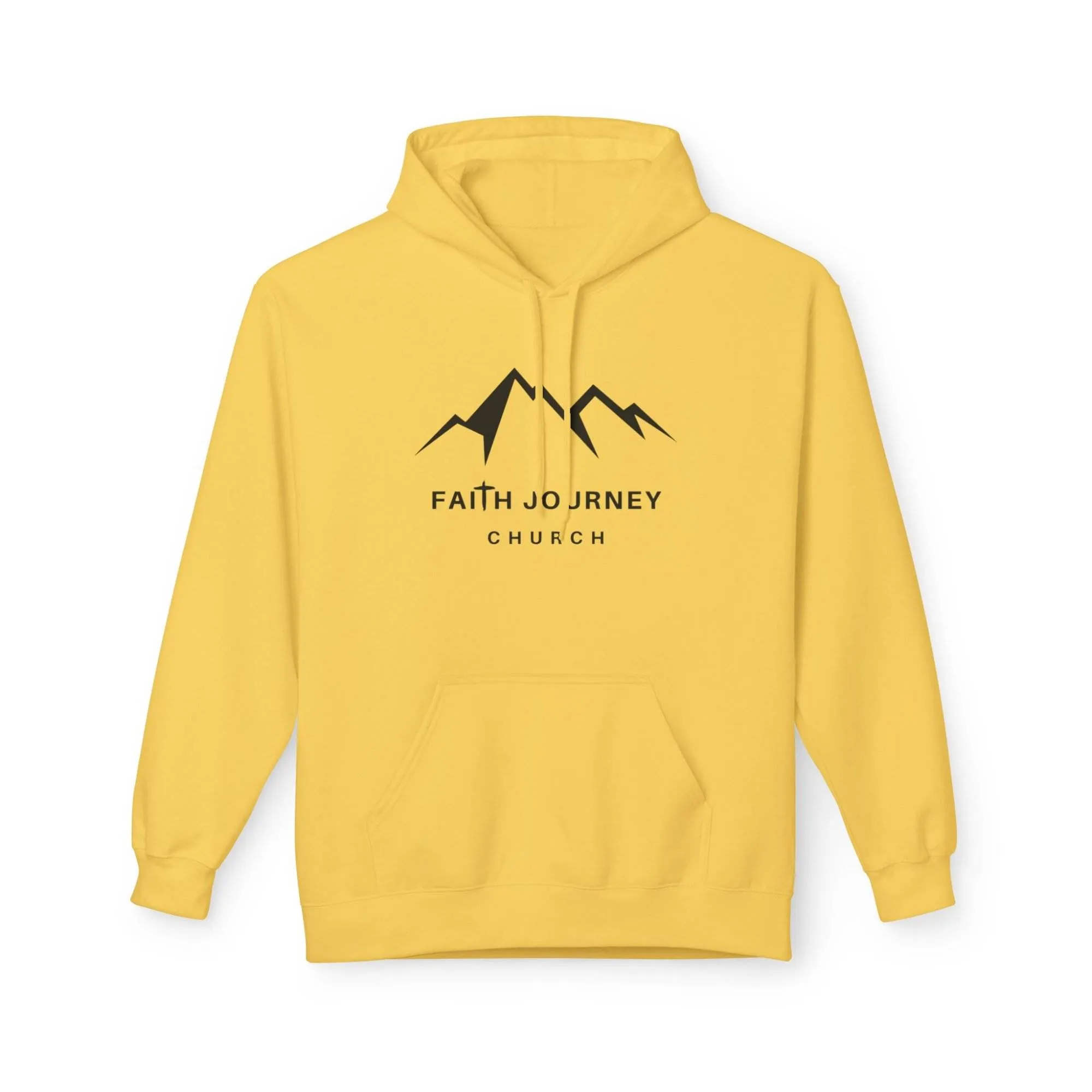 Faith Journey Church Hoodie | Unisex Fleece Sweatshirt for Church Events, Outdoor Adventures, Cozy Gifts - Image 6