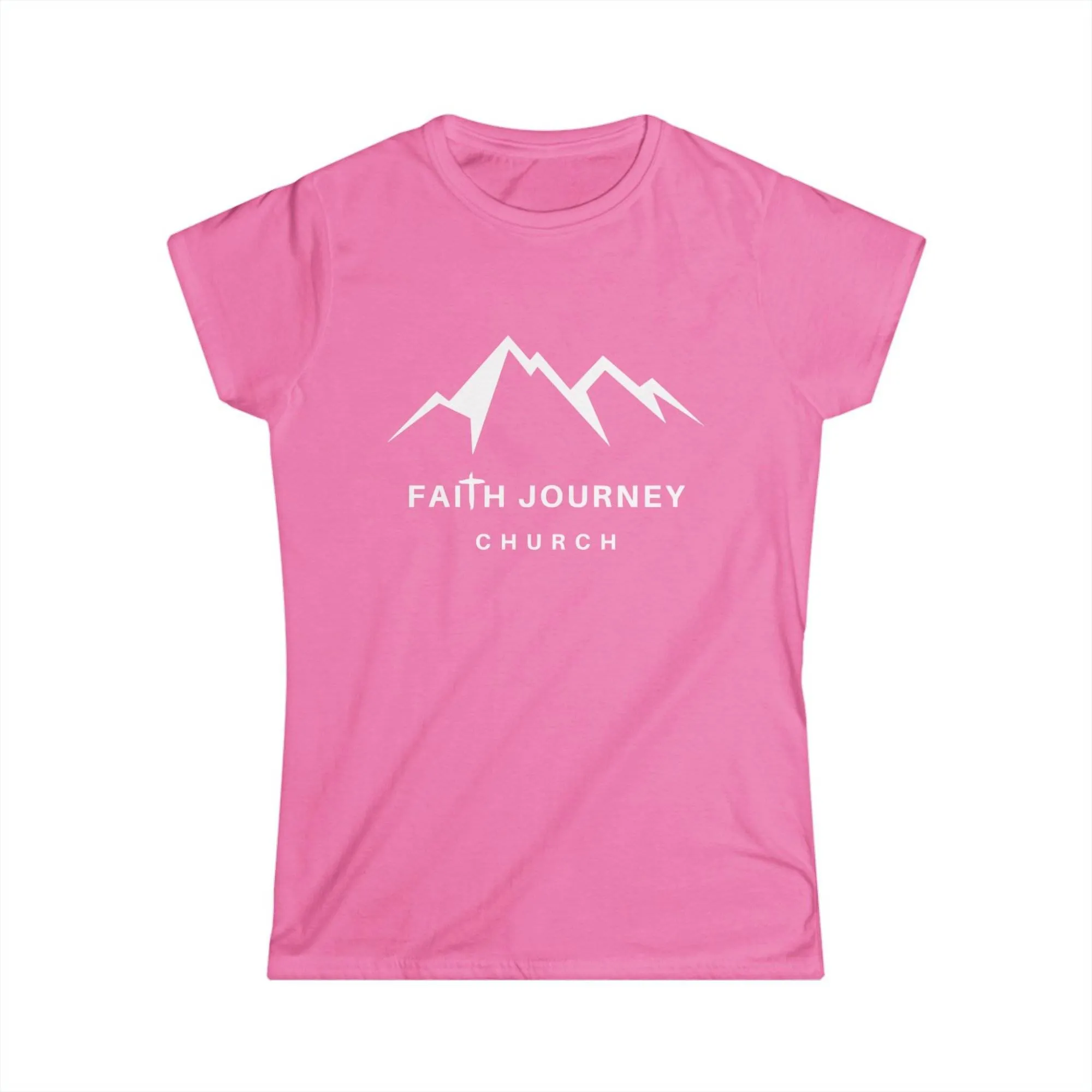 Faith Journey Church Women's Tee, Motivational Shirt, Church Apparel, Faith-Based Clothing - Image 9