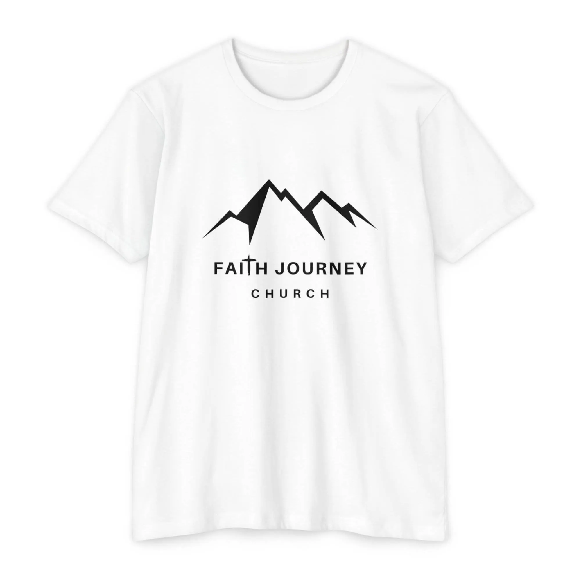 Faith Journey Church Premium T-Shirt, Motivational Tee, Unisex Graphic Shirt, Adventure Shirt 60% Poly - 40% Cotton - Image 6