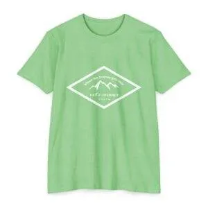 Faith Journey YouthPremium T-Shirt, Motivational Tee, Unisex Graphic Shirt, Adventure Shirt 60% Poly – 40% Cotton