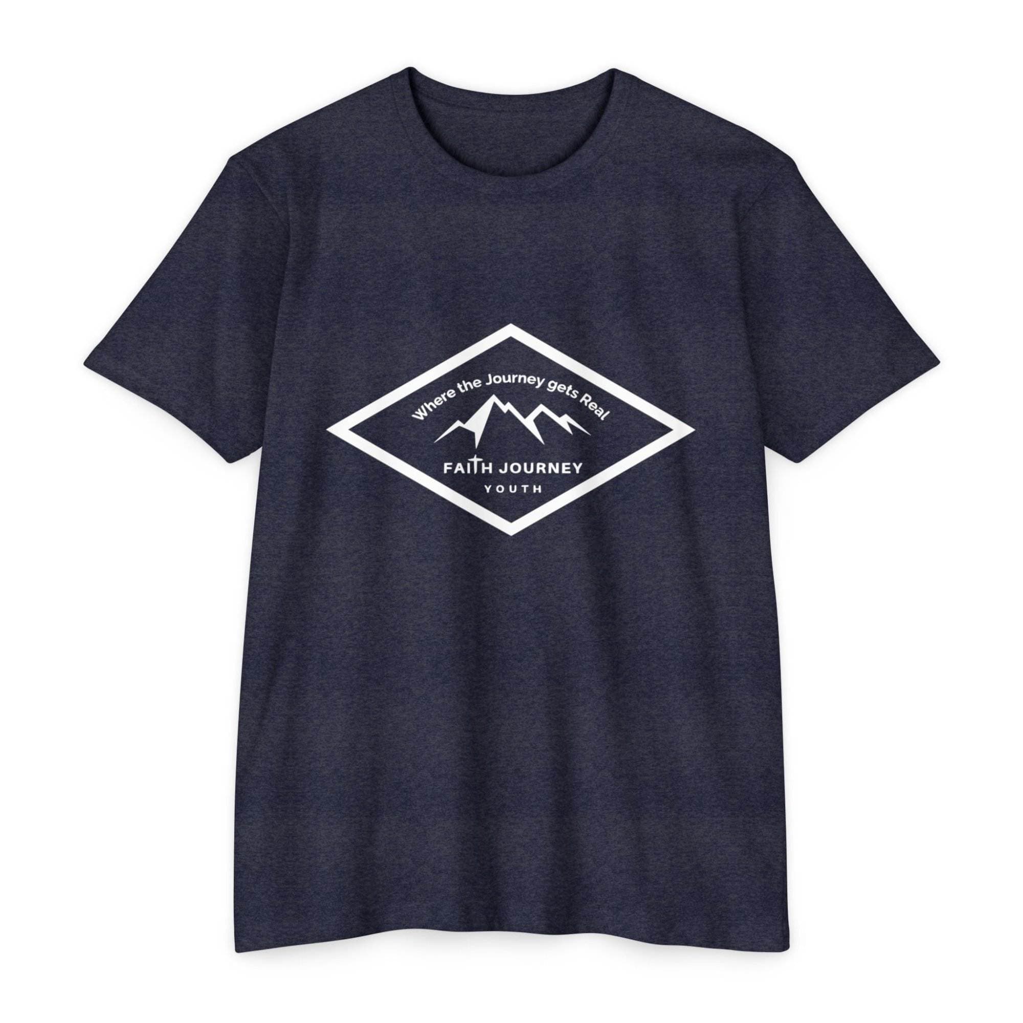 Faith Journey YouthPremium T-Shirt, Motivational Tee, Unisex Graphic Shirt, Adventure Shirt 60% Poly - 40% Cotton - Image 9