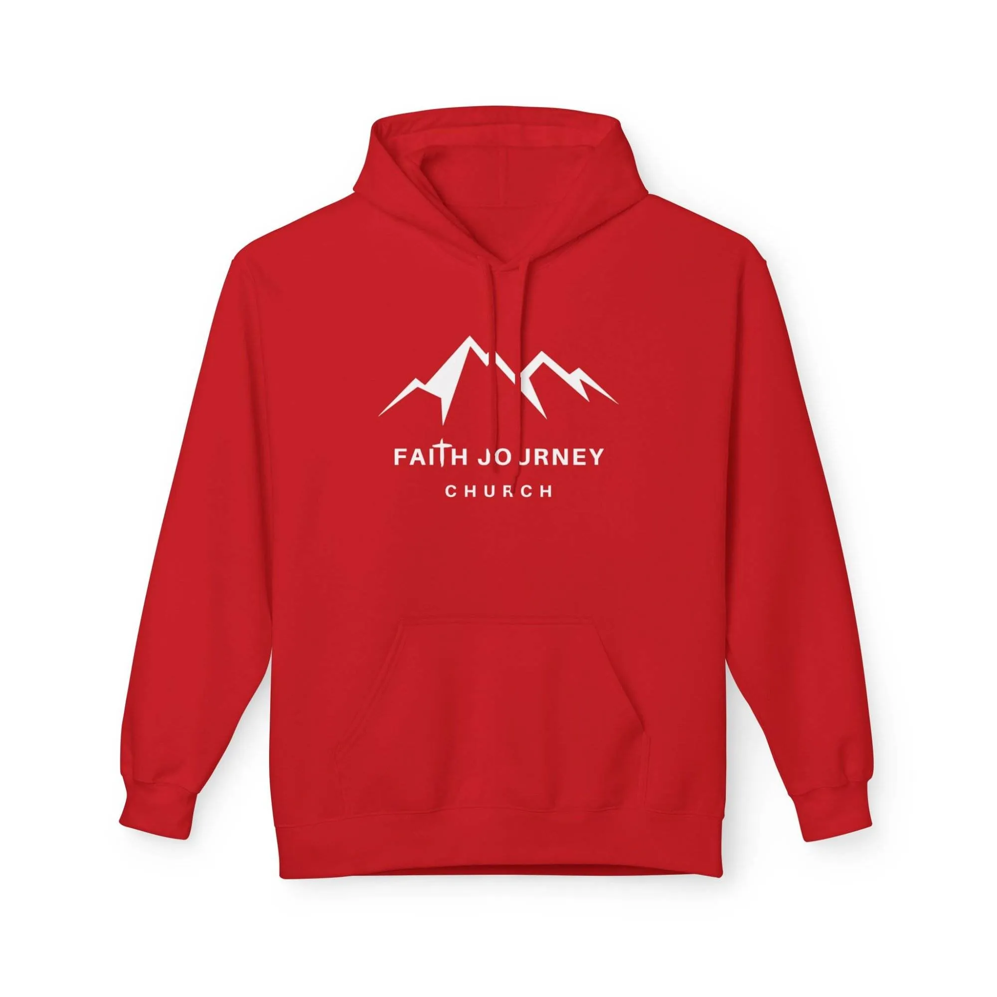 Faith Journey Church Hoodie | Unisex Fleece Sweatshirt for Church Events, Outdoor Adventures, Cozy Gifts - Image 12