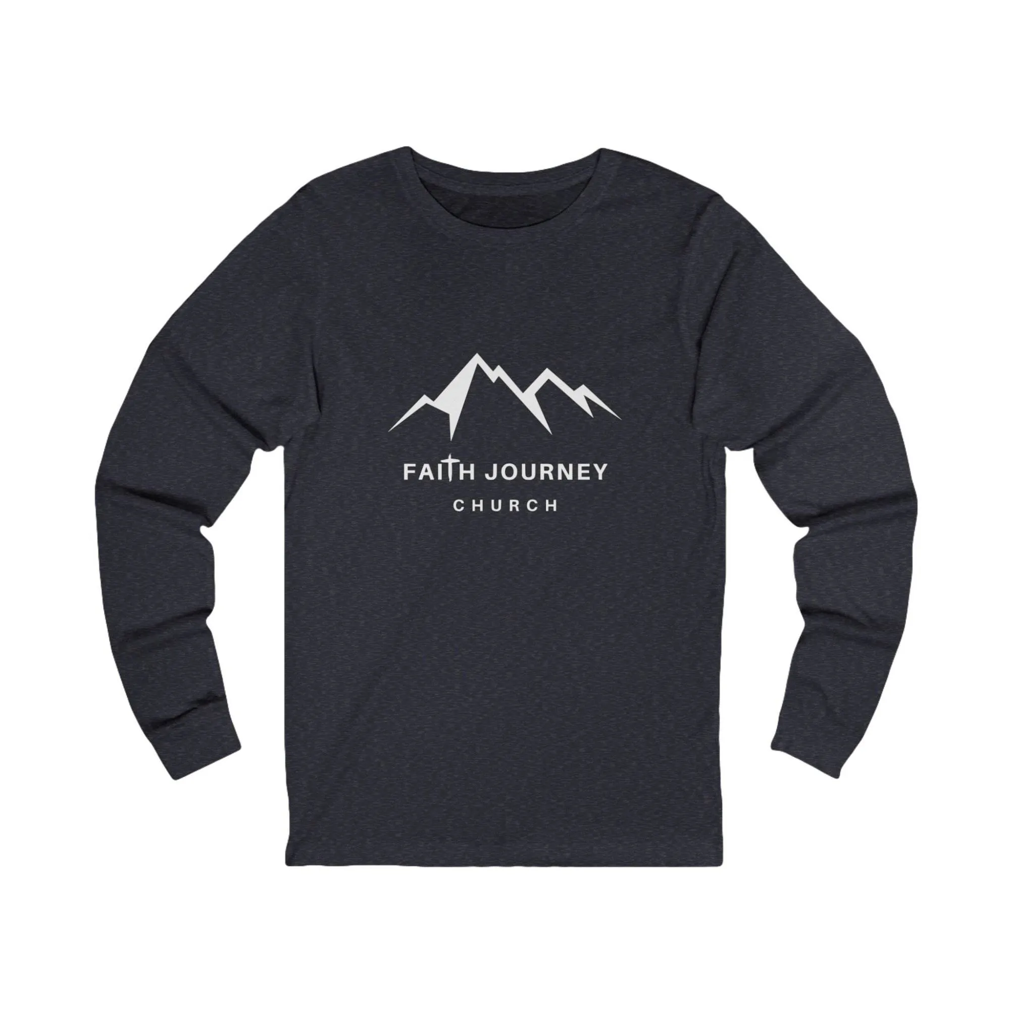 Faith Journey Church Premium Long Sleeve Tee | Unisex Shirt for Church Events, Casual Wear, Faith-Based Gifts, Outdoor Adventures, Comfortable Attire - Image 6