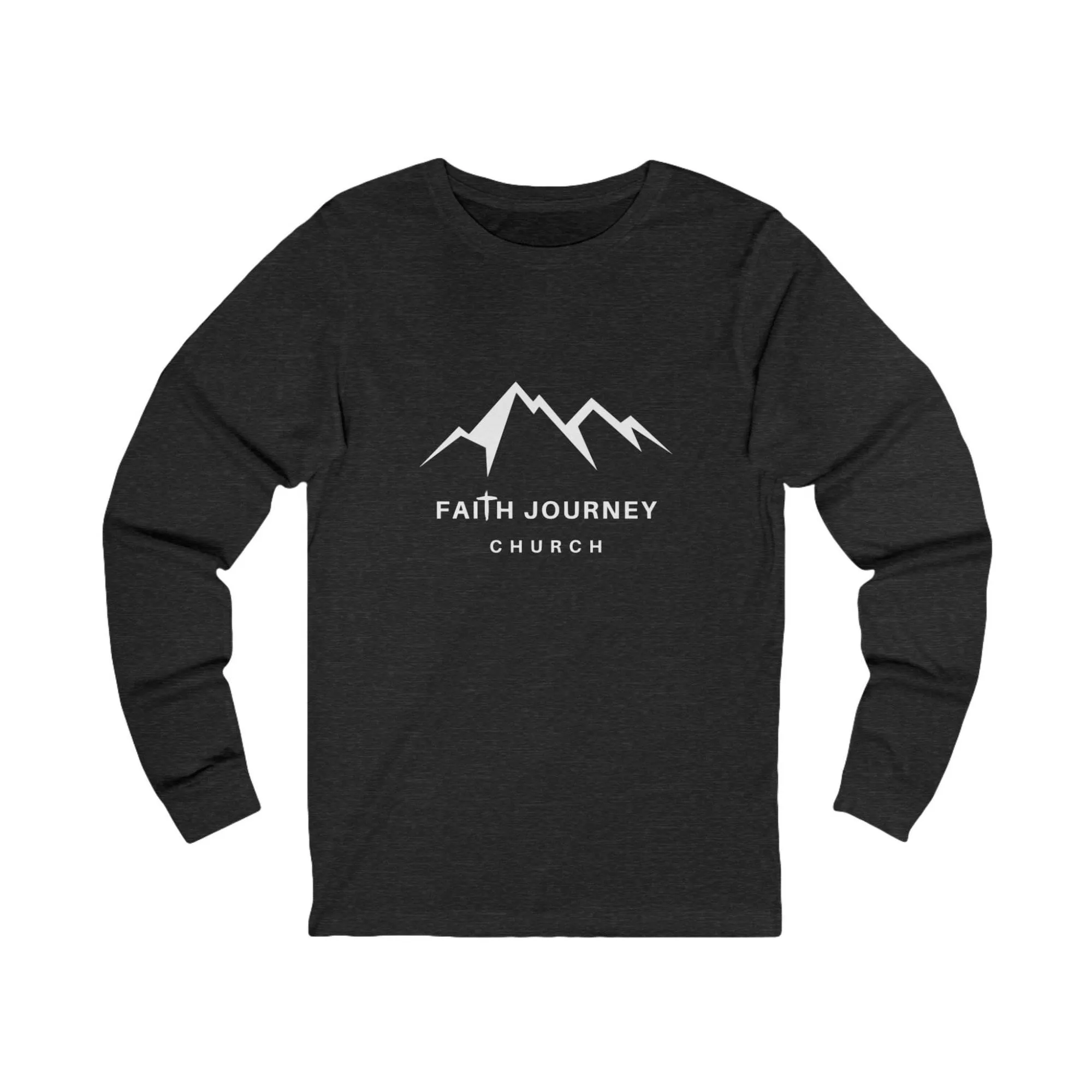 Faith Journey Church Premium Long Sleeve Tee | Unisex Shirt for Church Events, Casual Wear, Faith-Based Gifts, Outdoor Adventures, Comfortable Attire - Image 5