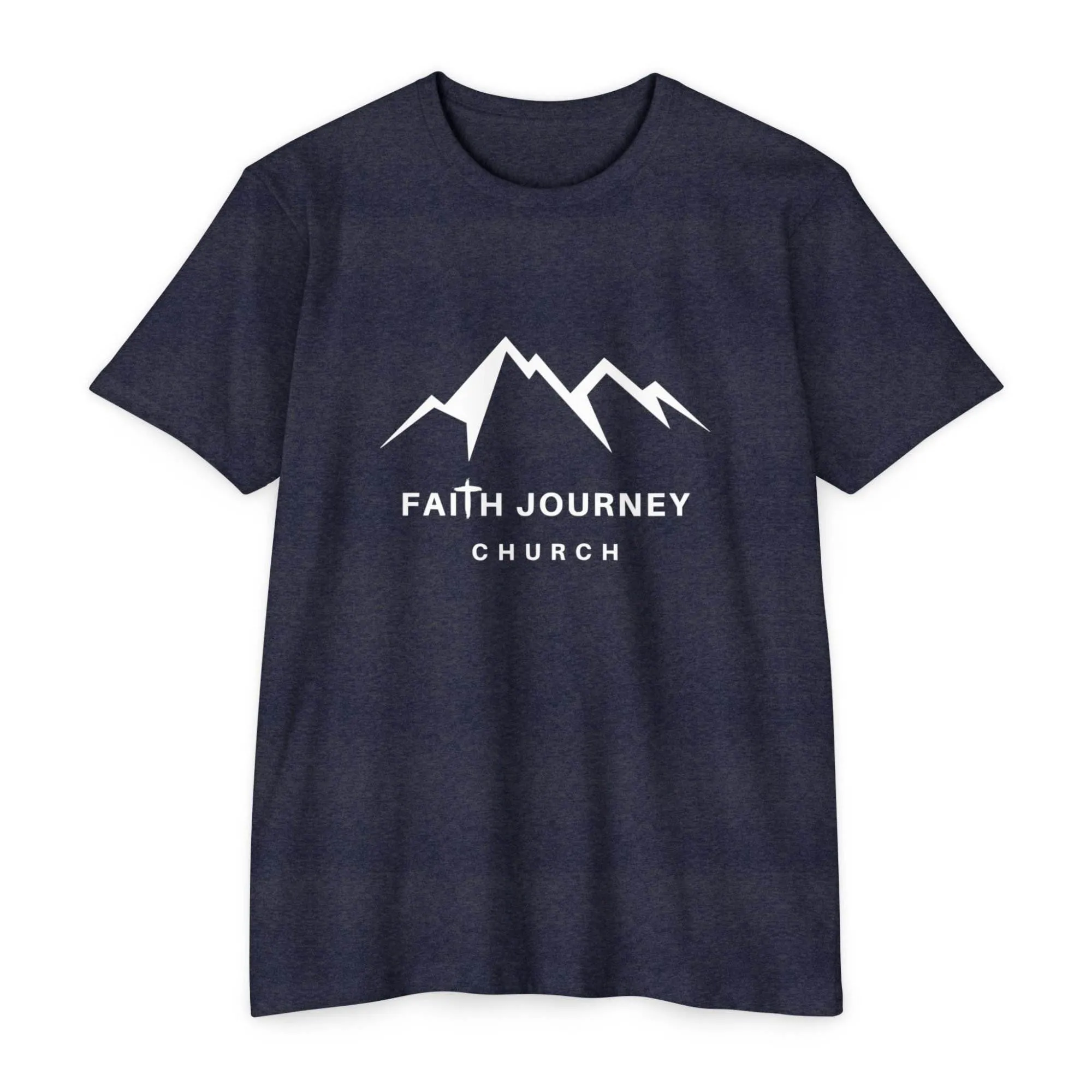 Faith Journey Church Premium T-Shirt, Motivational Tee, Unisex Graphic Shirt, Adventure Shirt 60% Poly - 40% Cotton - Image 9