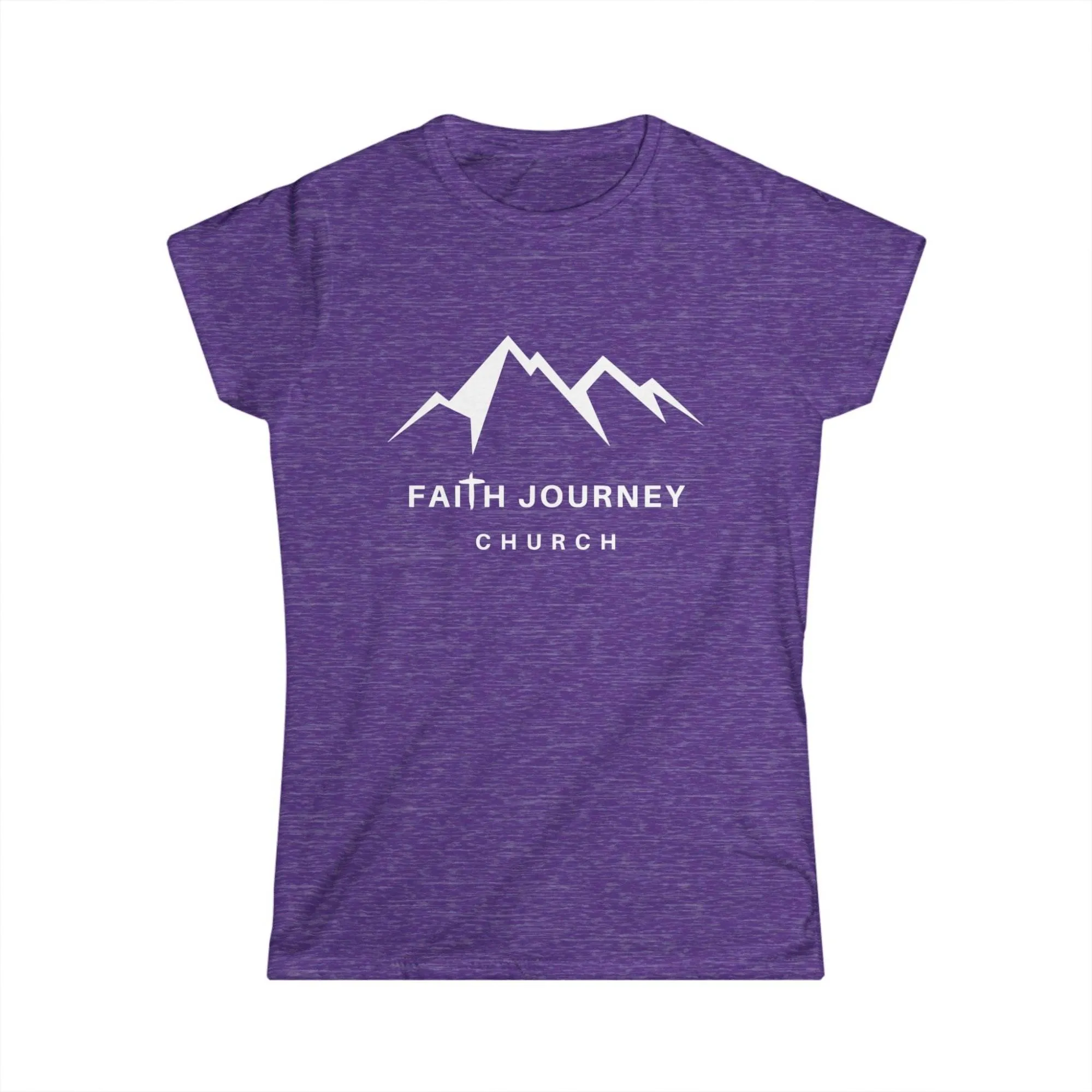 Faith Journey Church Women's Tee, Motivational Shirt, Church Apparel, Faith-Based Clothing - Image 8