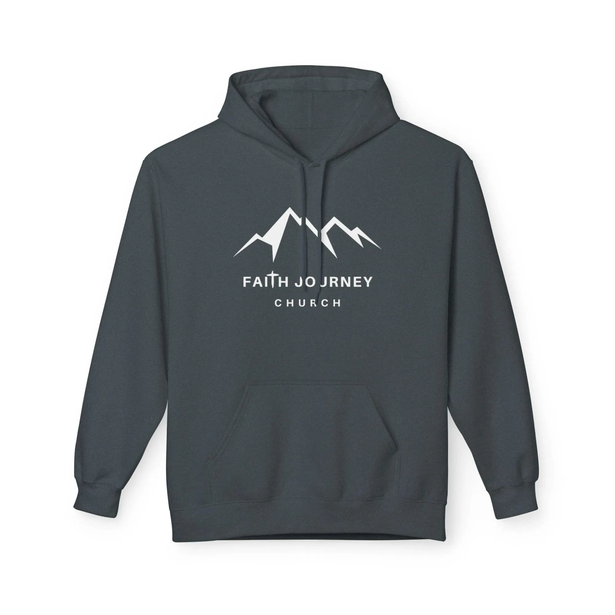 Faith Journey Church Hoodie | Unisex Fleece Sweatshirt for Church Events, Outdoor Adventures, Cozy Gifts - Image 7
