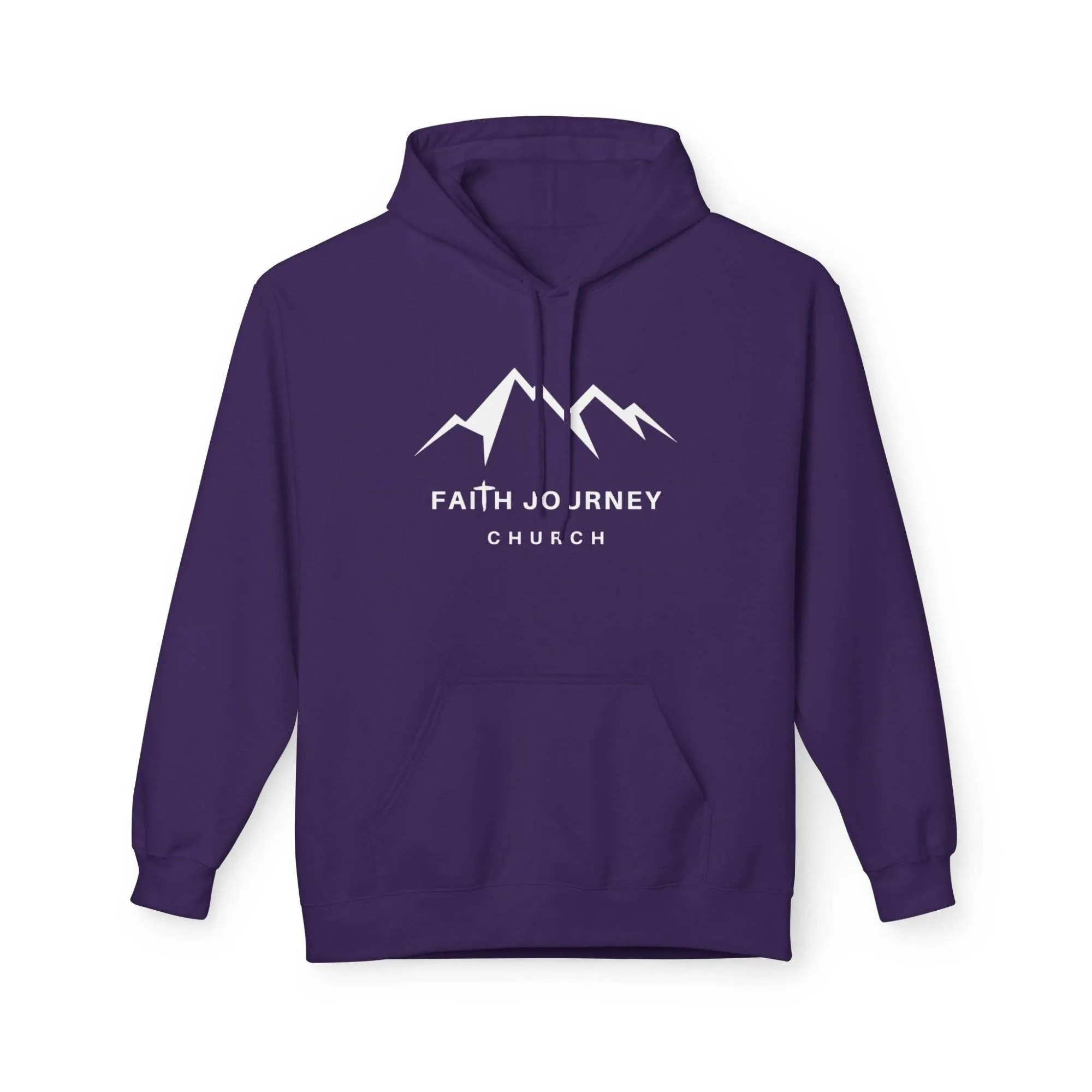Faith Journey Church Hoodie | Unisex Fleece Sweatshirt for Church Events, Outdoor Adventures, Cozy Gifts - Image 10