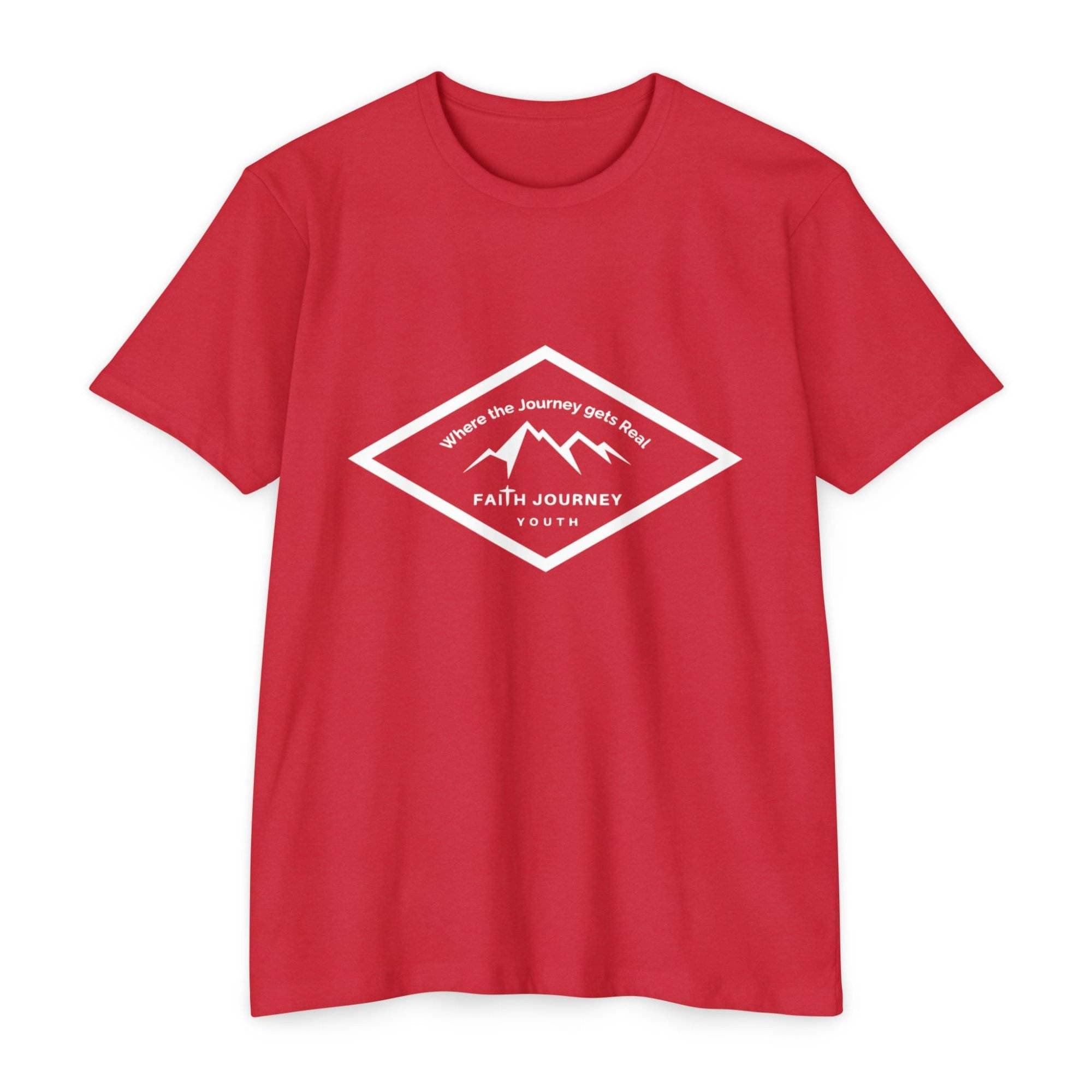 Faith Journey YouthPremium T-Shirt, Motivational Tee, Unisex Graphic Shirt, Adventure Shirt 60% Poly - 40% Cotton - Image 12