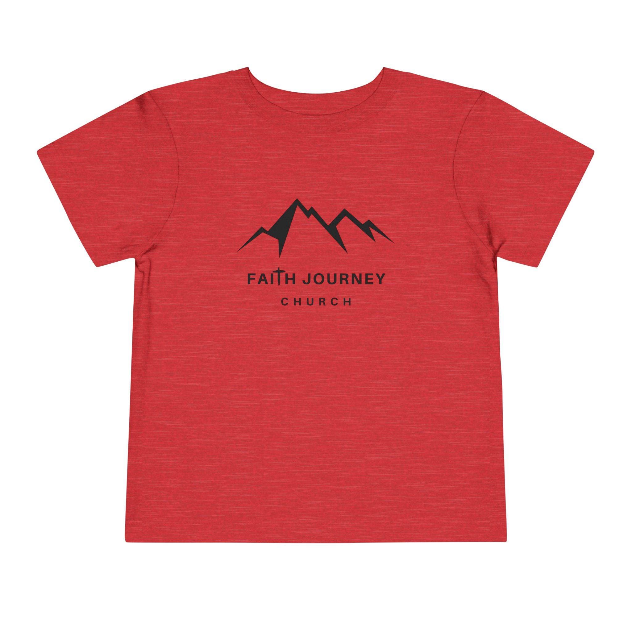 Faith Journey Toddler Tee, Kids Church Shirt, Religious Outfit, Adventure T-Shirt, Faith-Based Gift Idea - Image 28