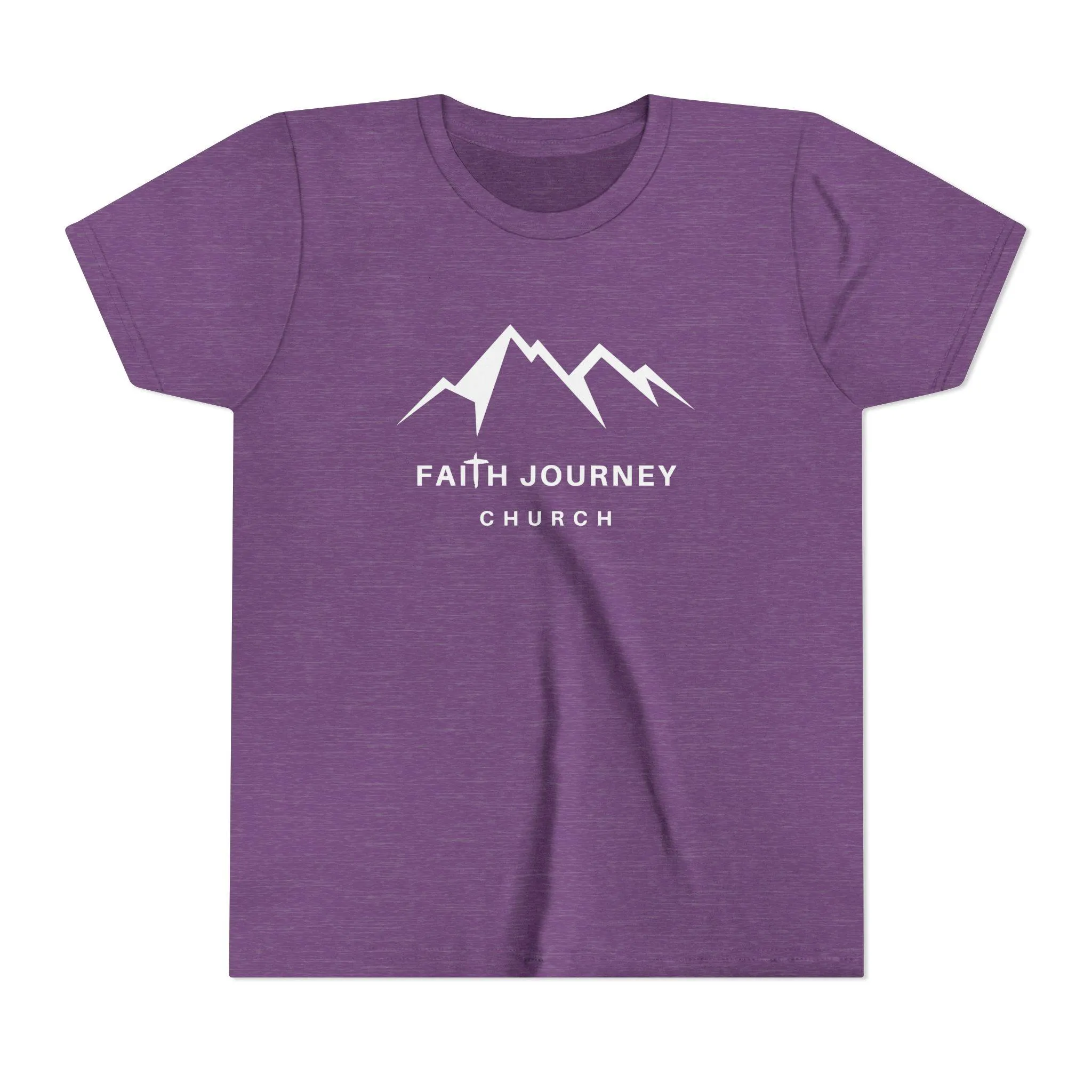 Faith Journey Kids Short Sleeve Tee - Motivational Shirt for Kids, Great for Church Events, Inspirational Gift, Casual Wear, Outdoor [...] - Image 29