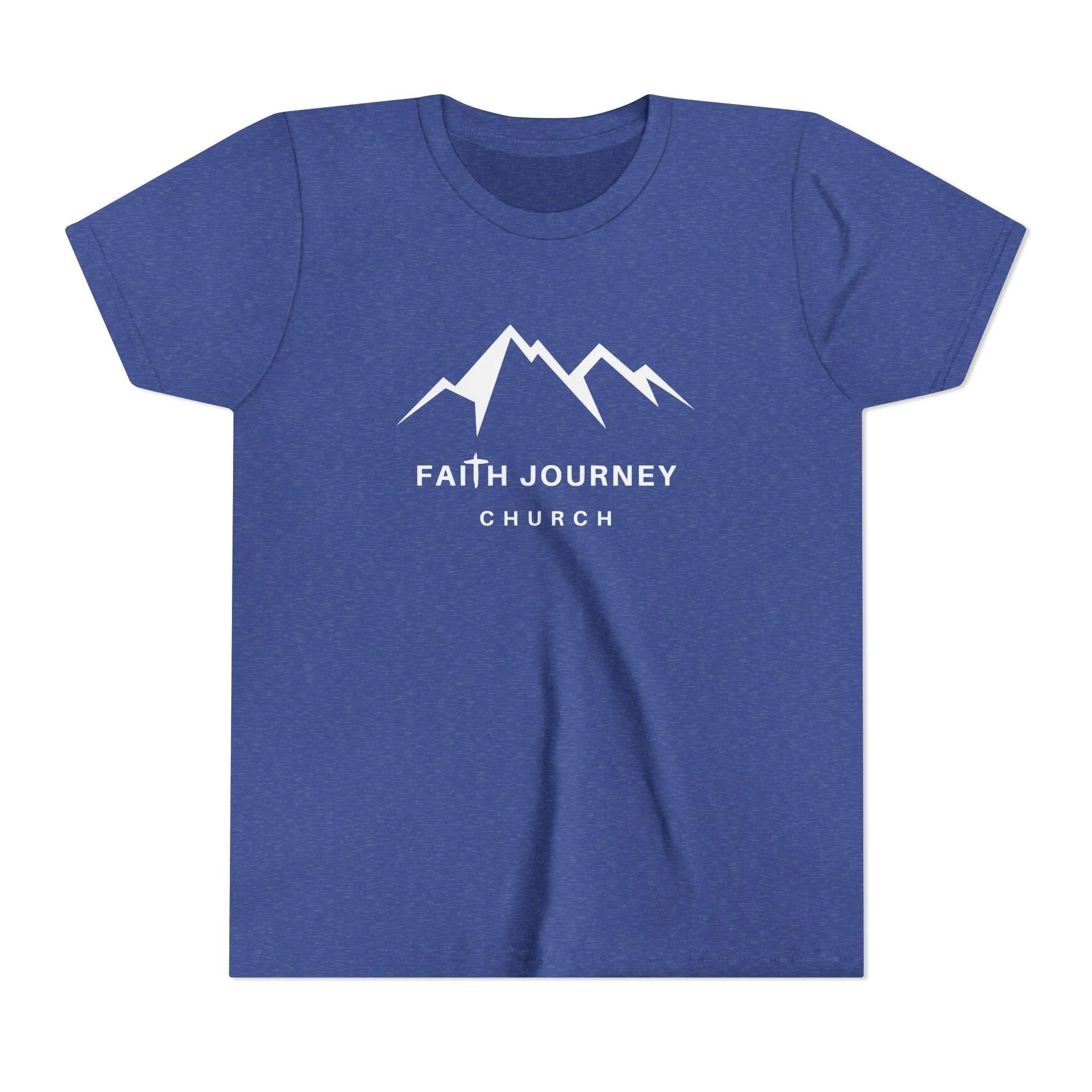 Faith Journey Kids Short Sleeve Tee - Motivational Shirt for Kids, Great for Church Events, Inspirational Gift, Casual Wear, Outdoor [...] - Image 23