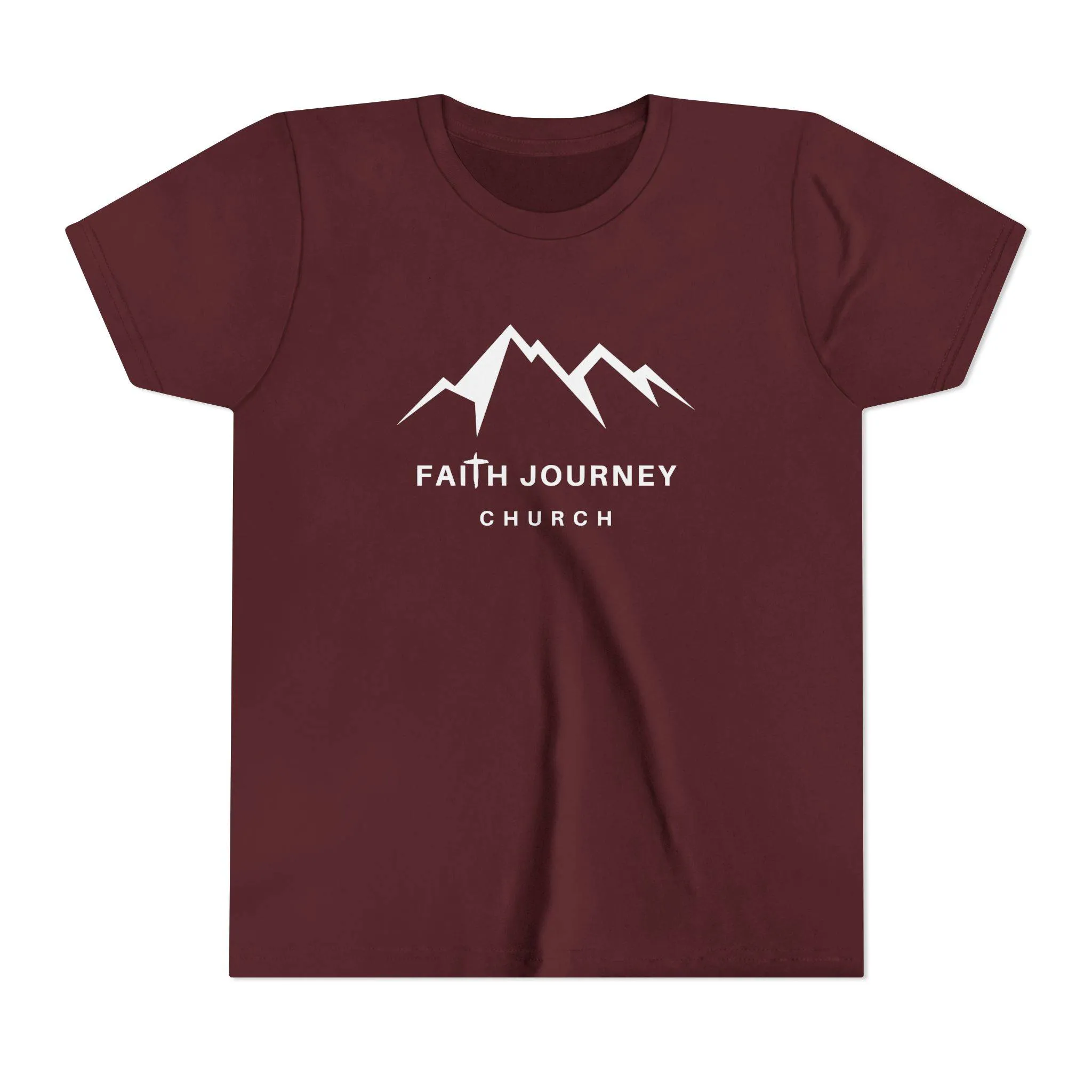 Faith Journey Kids Short Sleeve Tee - Motivational Shirt for Kids, Great for Church Events, Inspirational Gift, Casual Wear, Outdoor [...] - Image 35