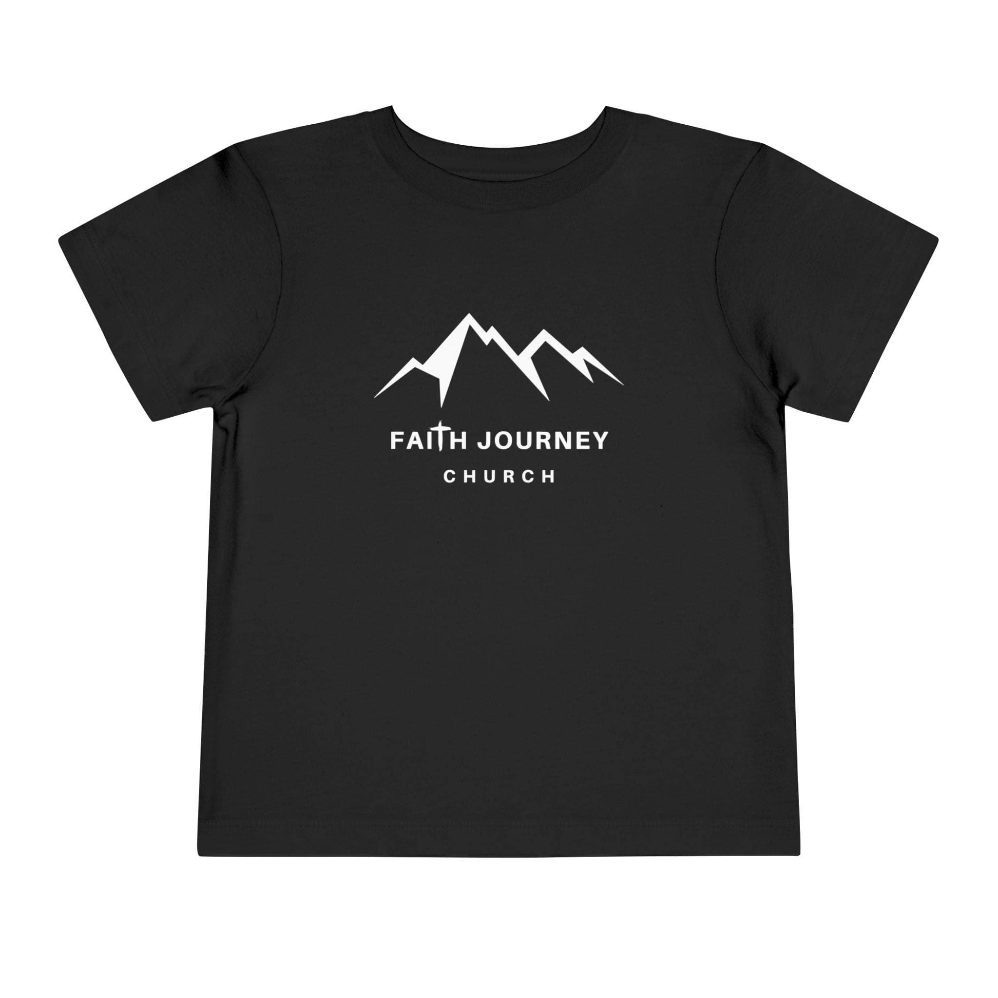 Faith Journey Toddler Tee, Kids Church Shirt, Religious Outfit, Adventure T-Shirt, Faith-Based Gift Idea - Image 4