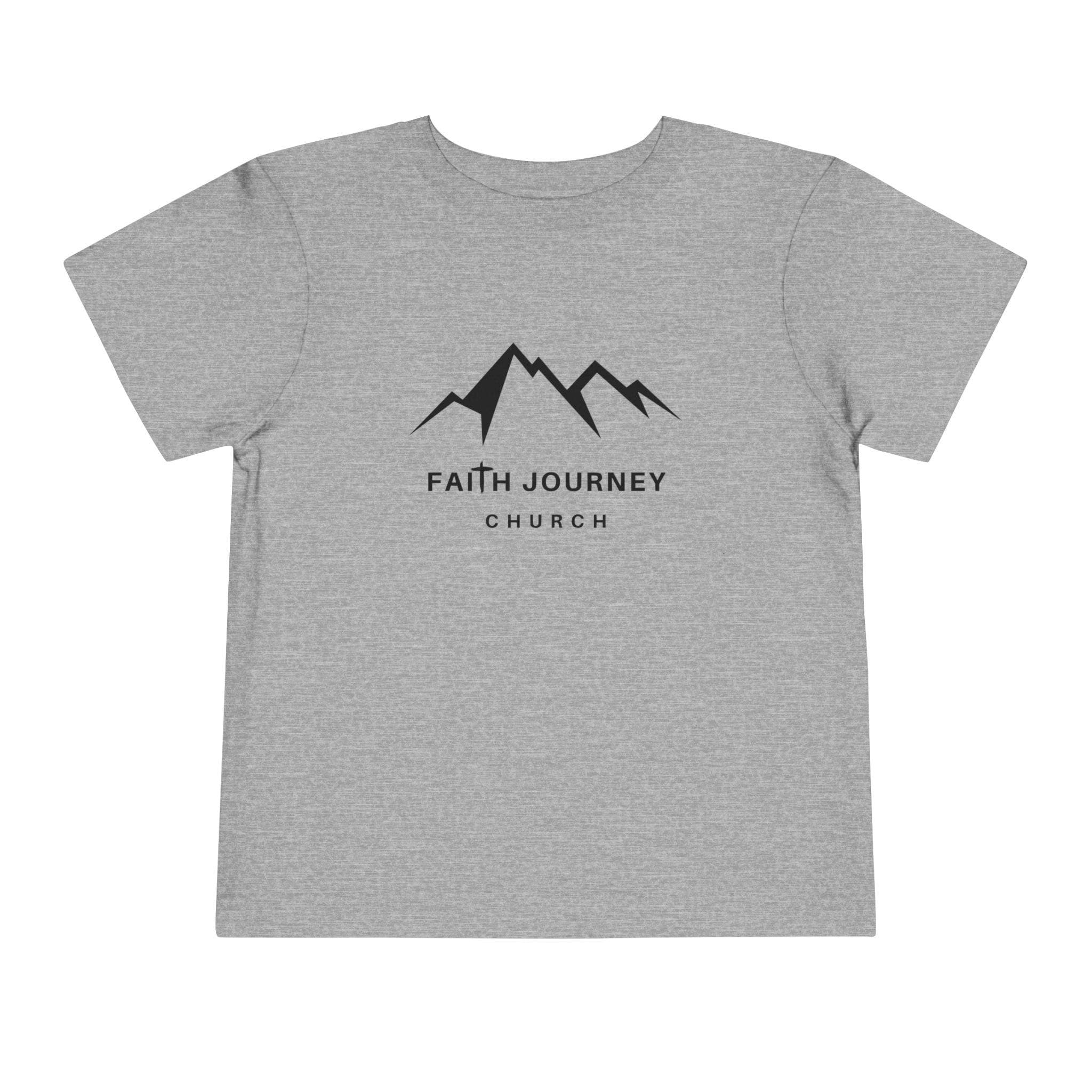 Faith Journey Toddler Tee, Kids Church Shirt, Religious Outfit, Adventure T-Shirt, Faith-Based Gift Idea - Image 10